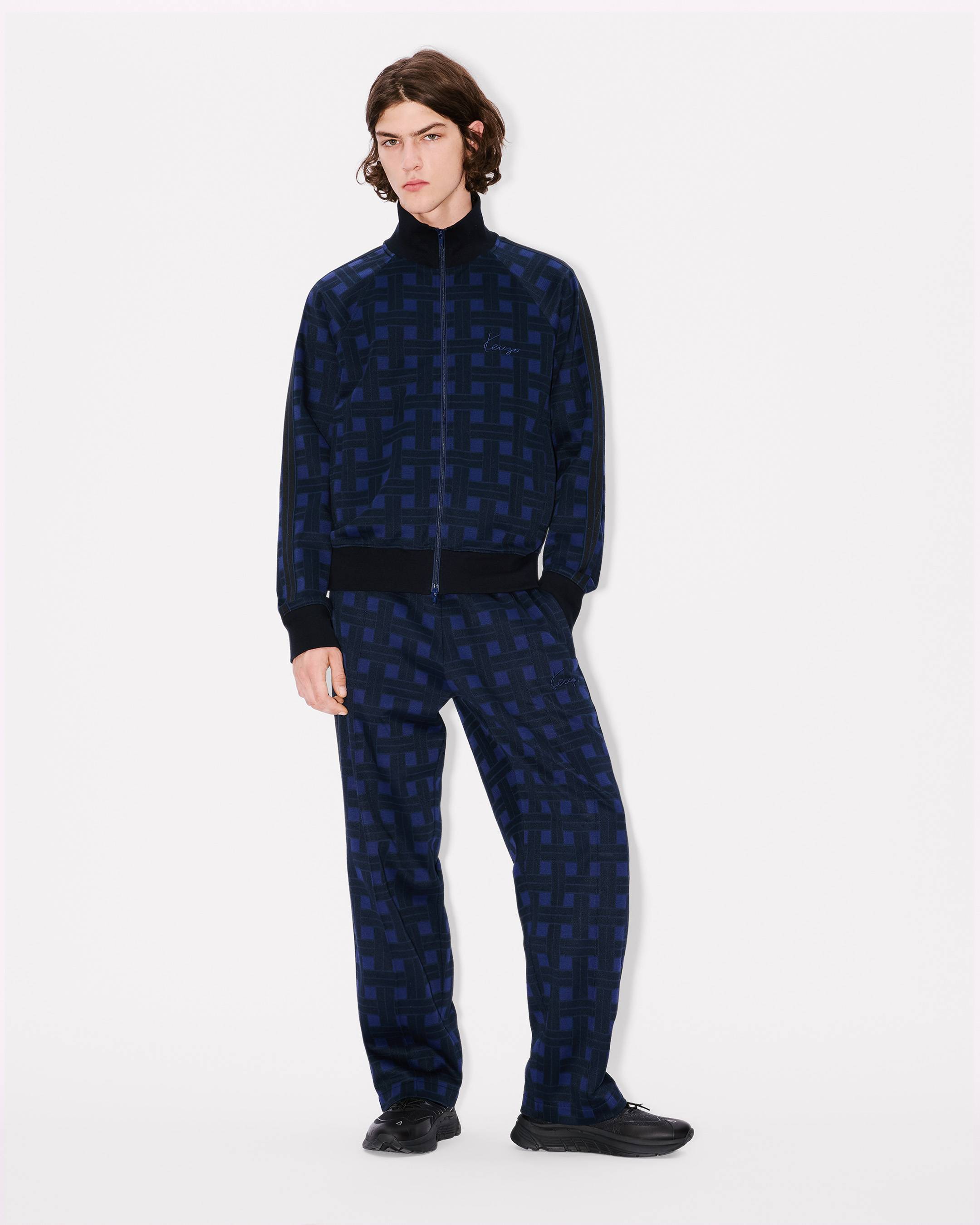 'KENZO Weave' tracktop in jacquard