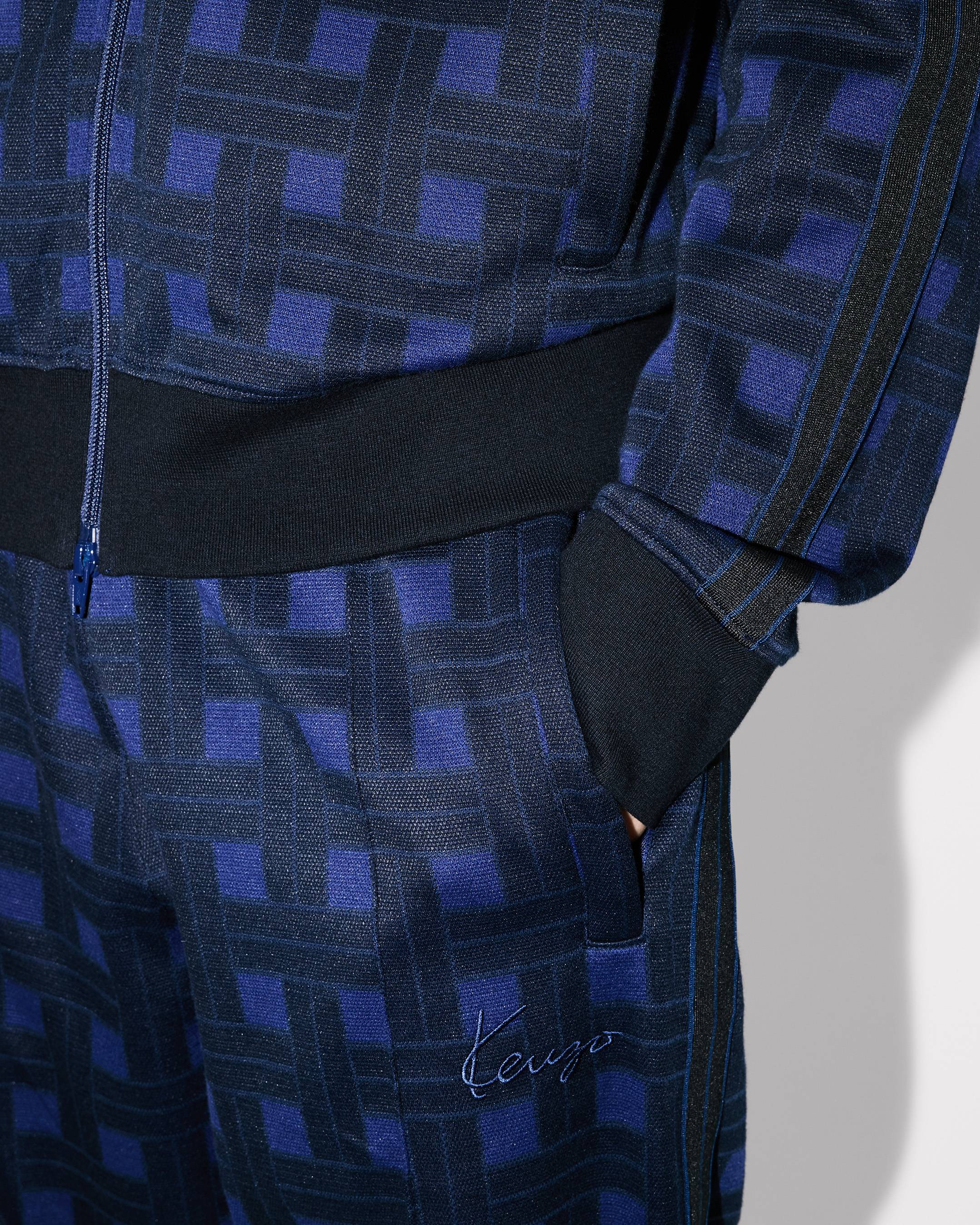 'KENZO Weave' tracktop jacquard