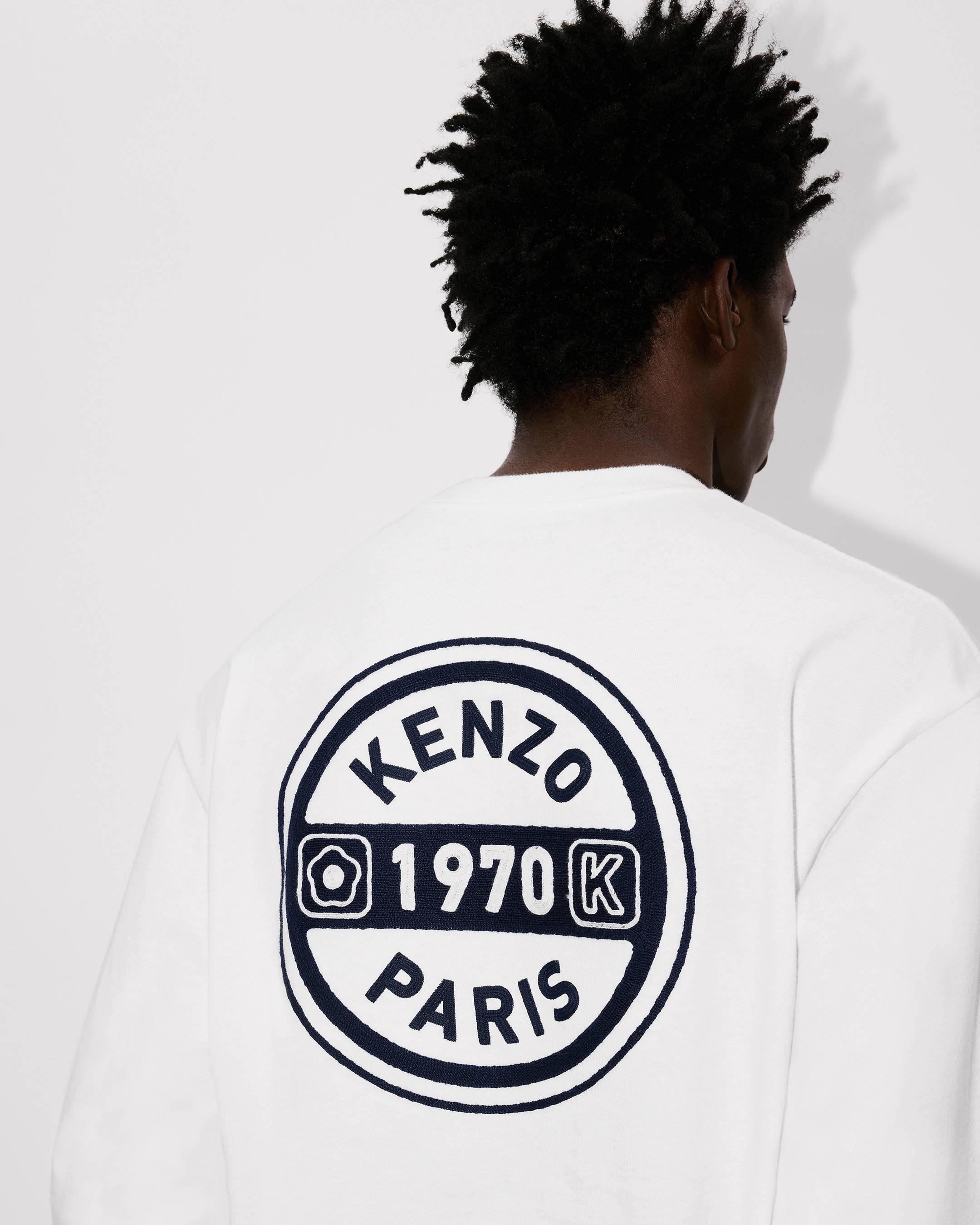 KENZO City' エンブロイダリー コットン Tシャツ