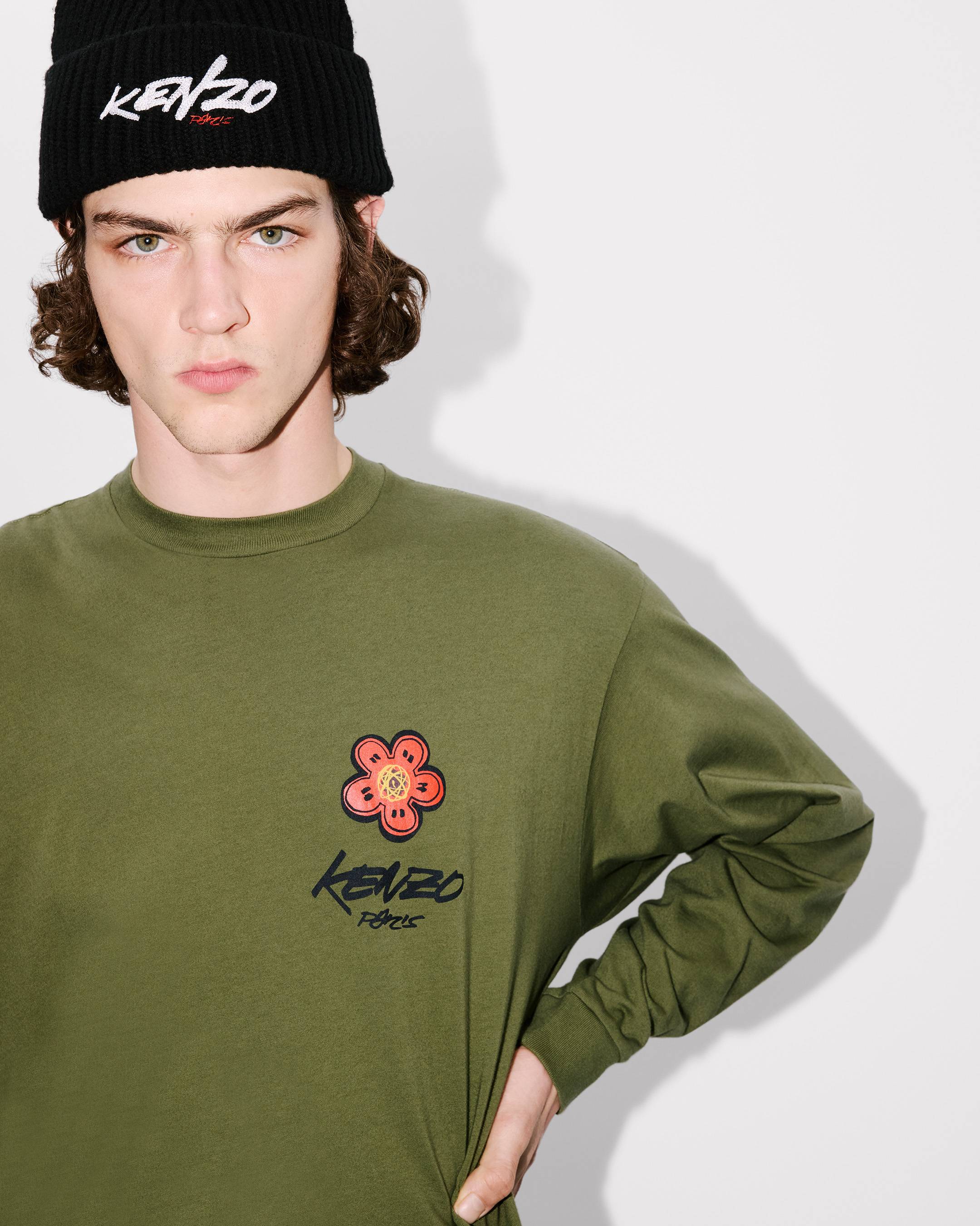 'Kenzo x Futura 2000' long slevee T-shirt in cotton