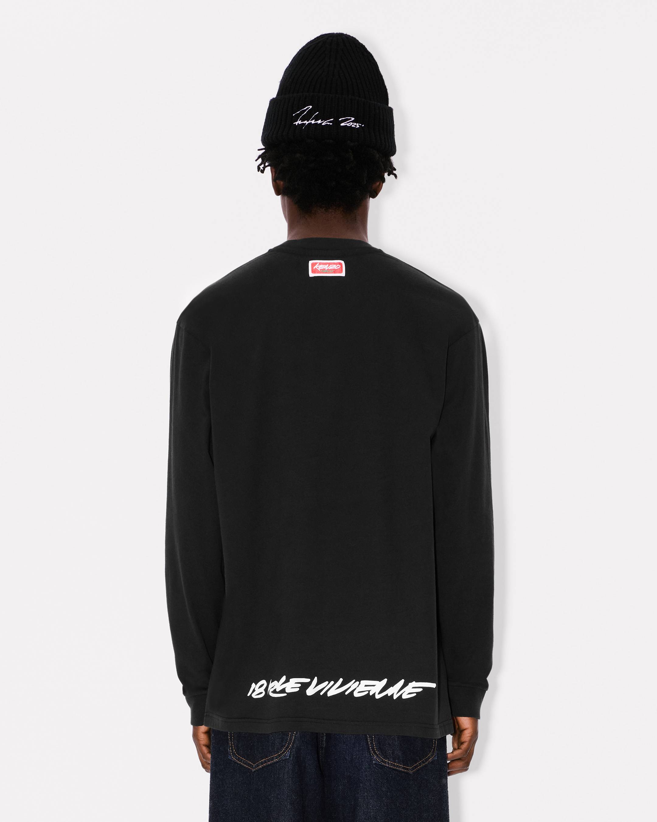 Langärmeliges „Kenzo x Futura 2000“-T-Shirt aus Baumwolle