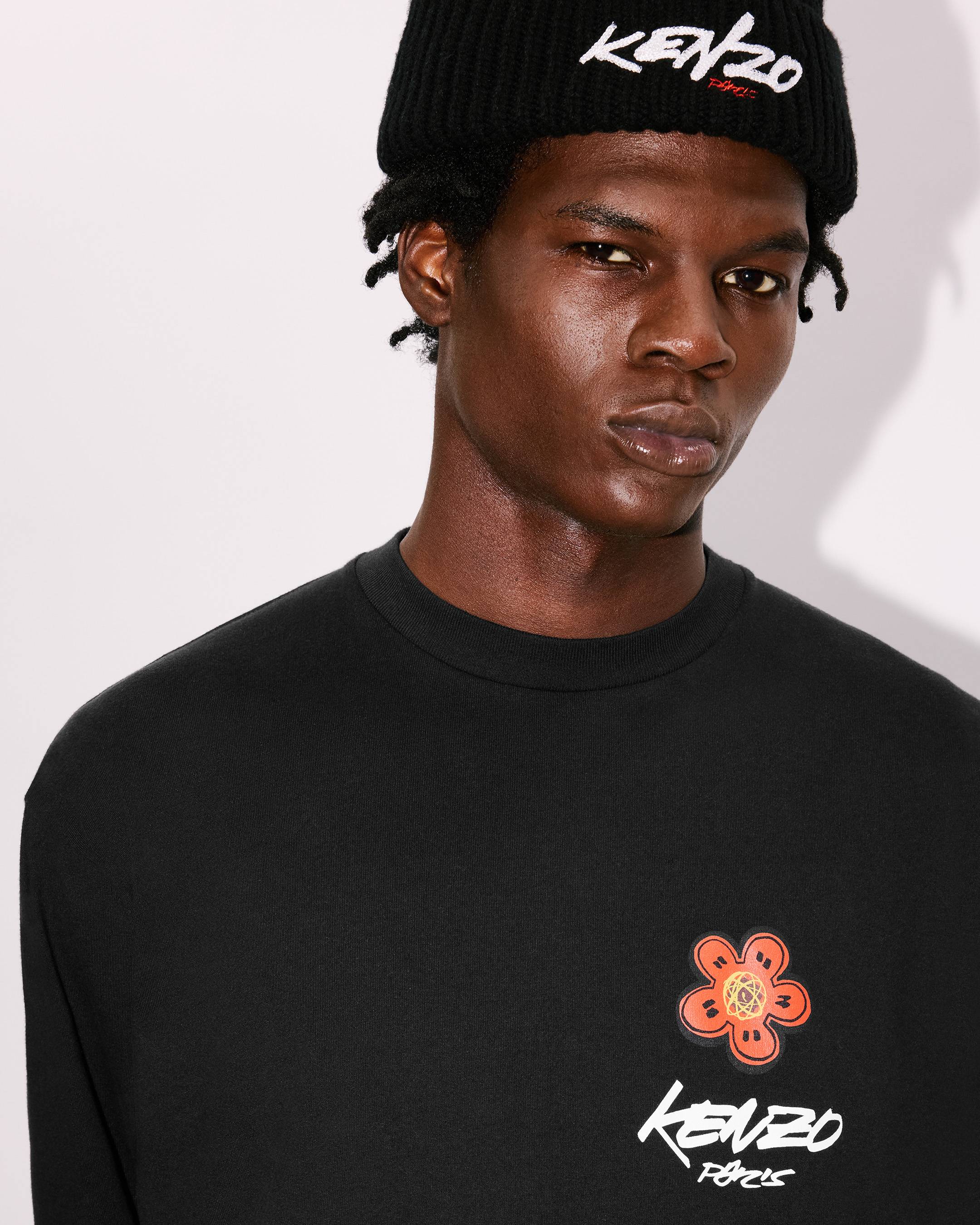 Langärmeliges „Kenzo x Futura 2000“-T-Shirt aus Baumwolle