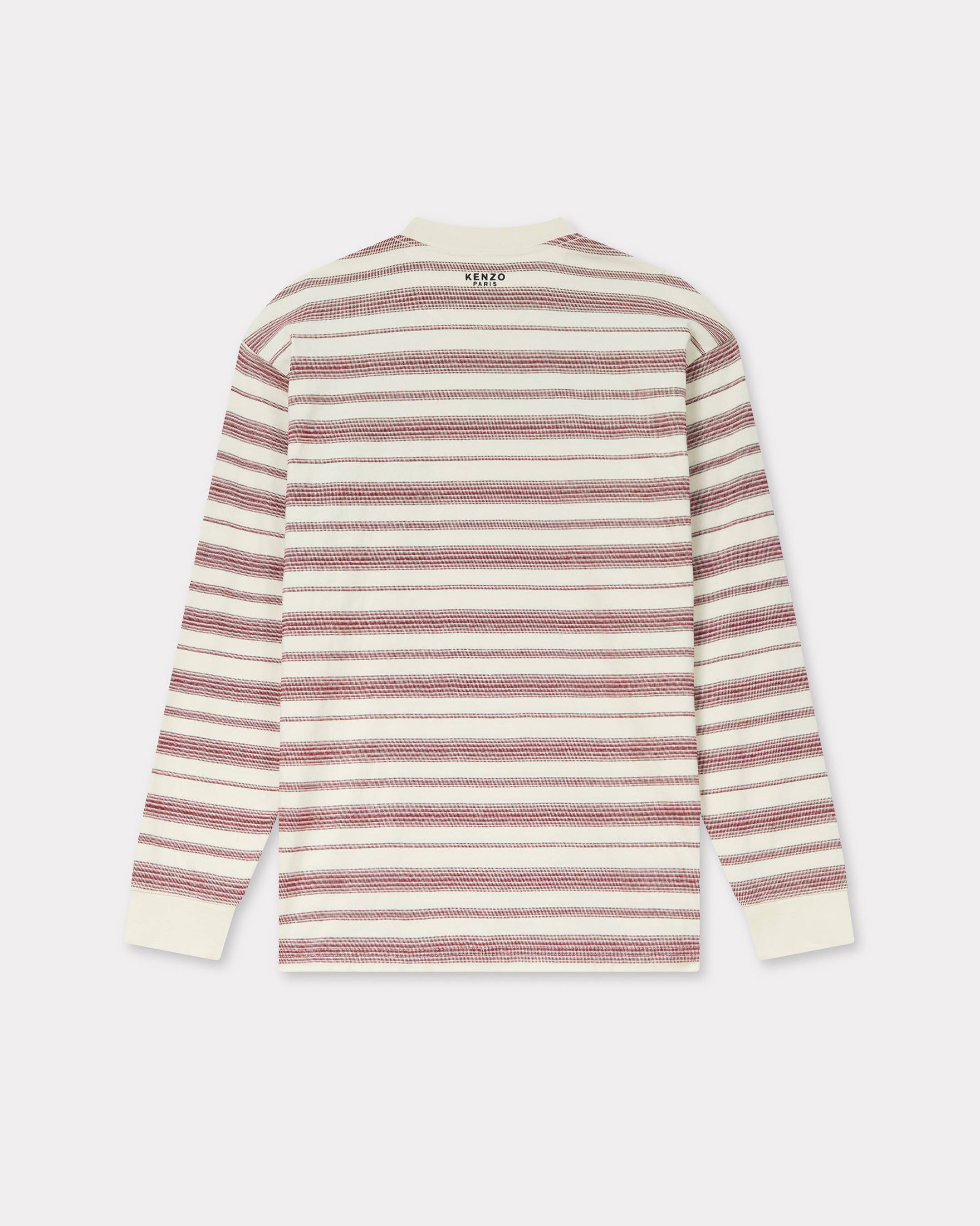 Tシャツ・カットソー Kenzo Boke Flower Pin T-Shirt Boke Flower' striped embroidered T-shirt in cotton | Men's