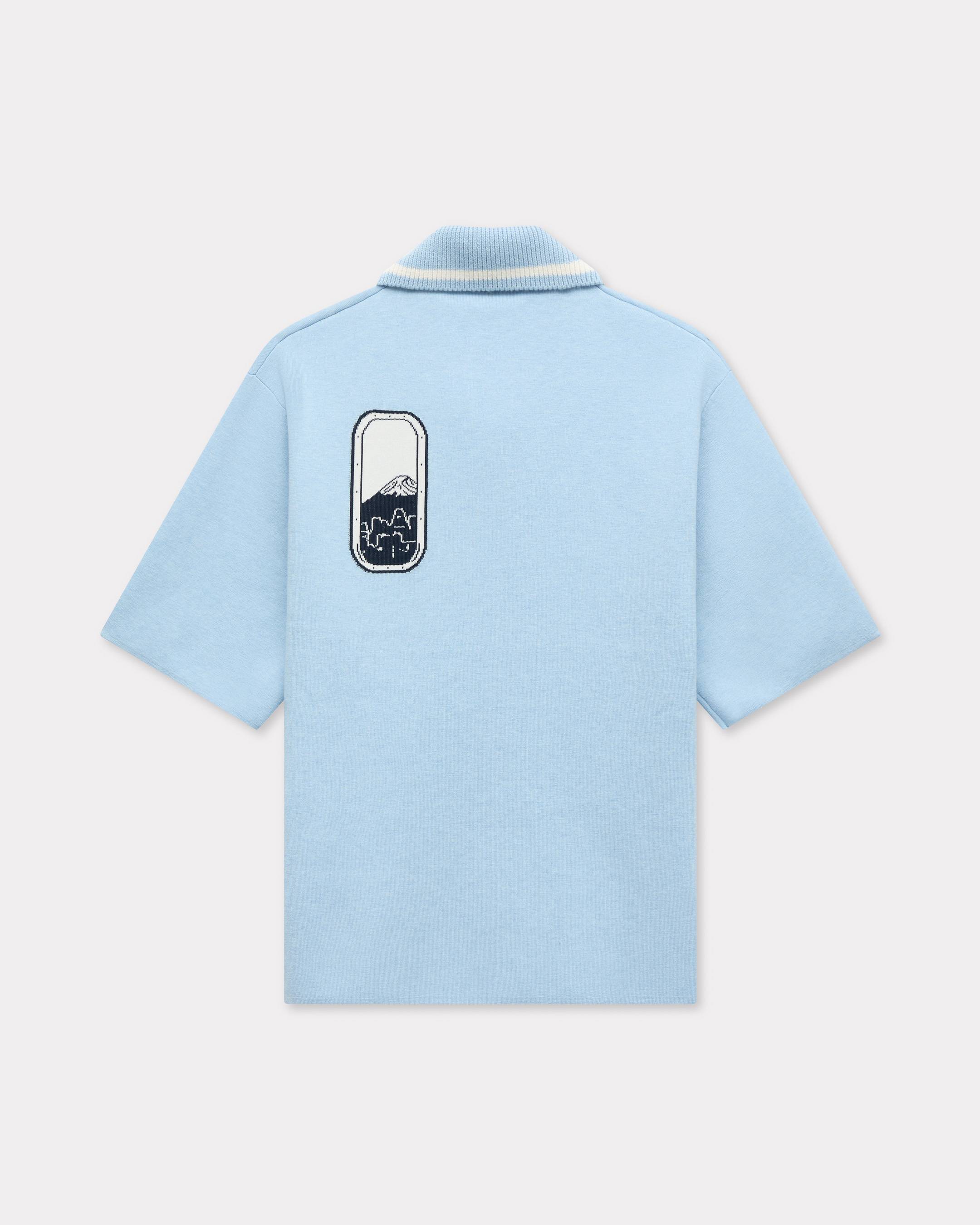 Polo 'KENZO City' en tricot de laine et coton
