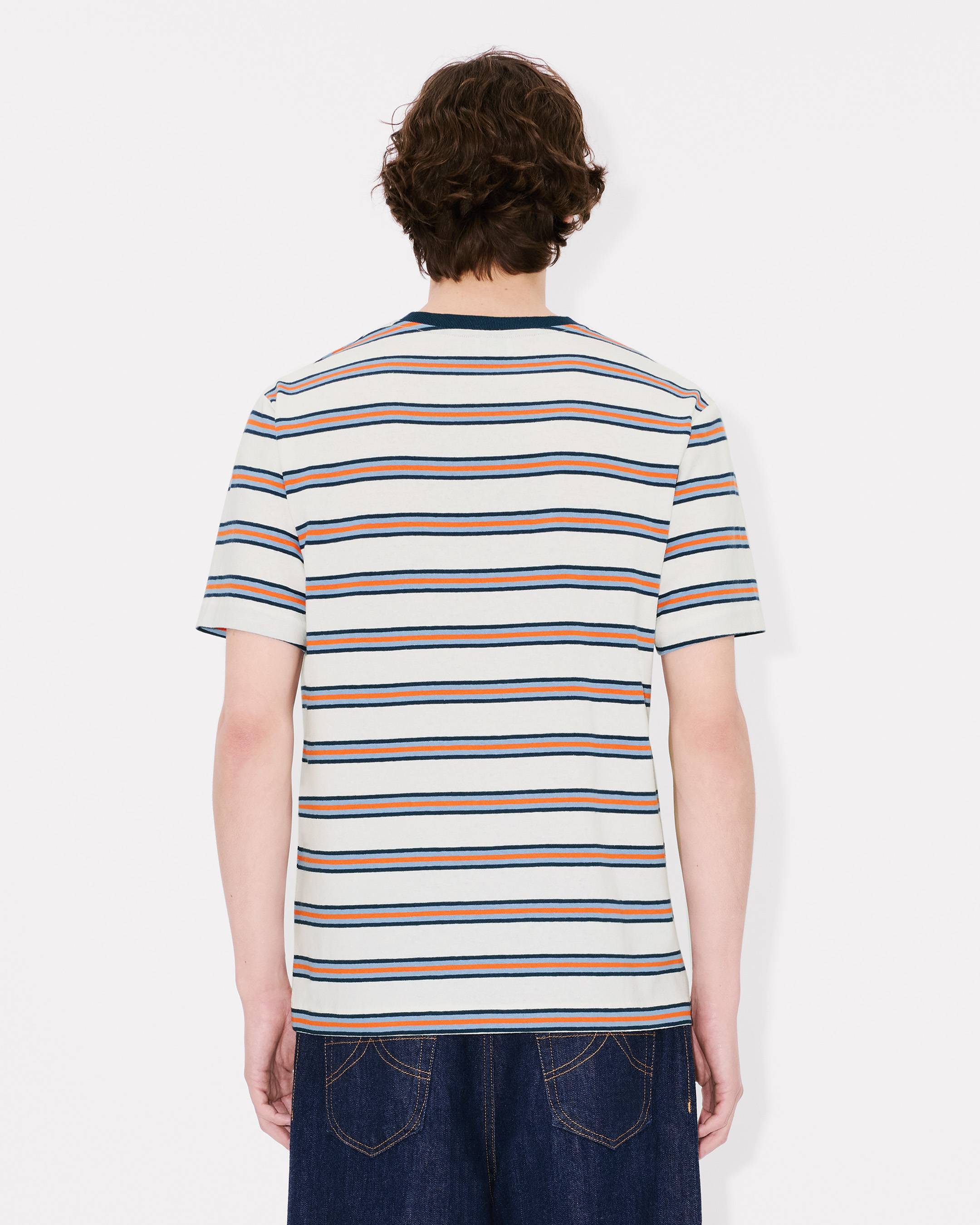 KENZO Coast Lines' embroidered T-shirt in cotton linen