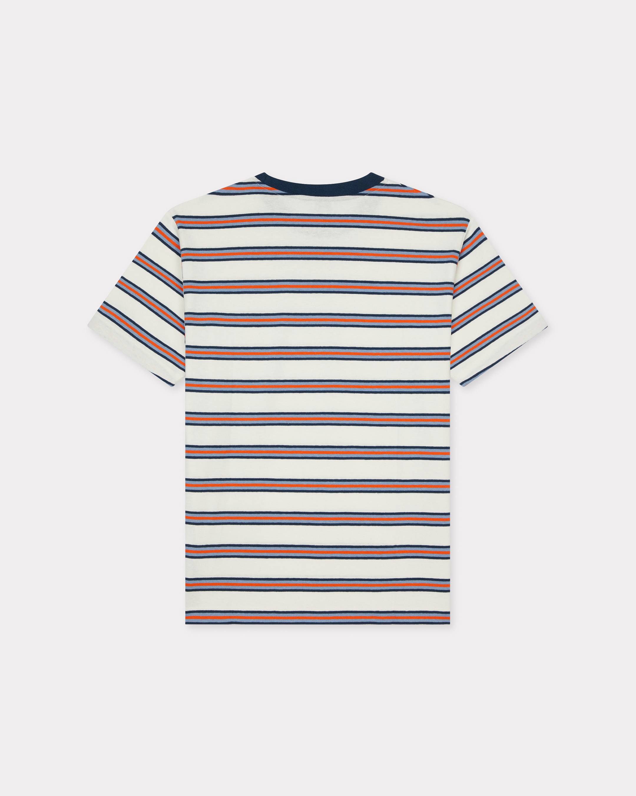 KENZO Coast Lines' embroidered T-shirt in cotton linen