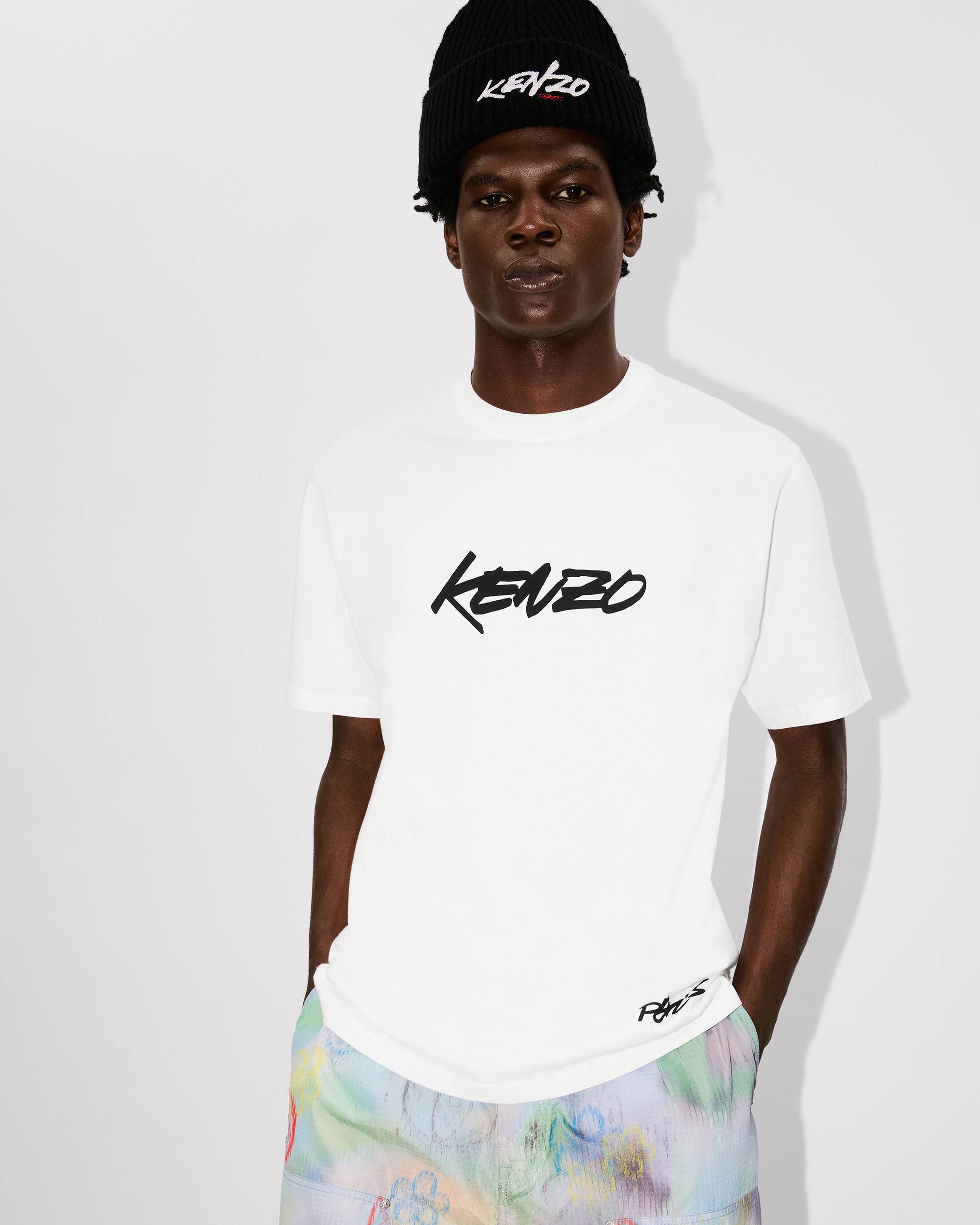 T-shirt 'Kenzo x Futura 2000' en coton