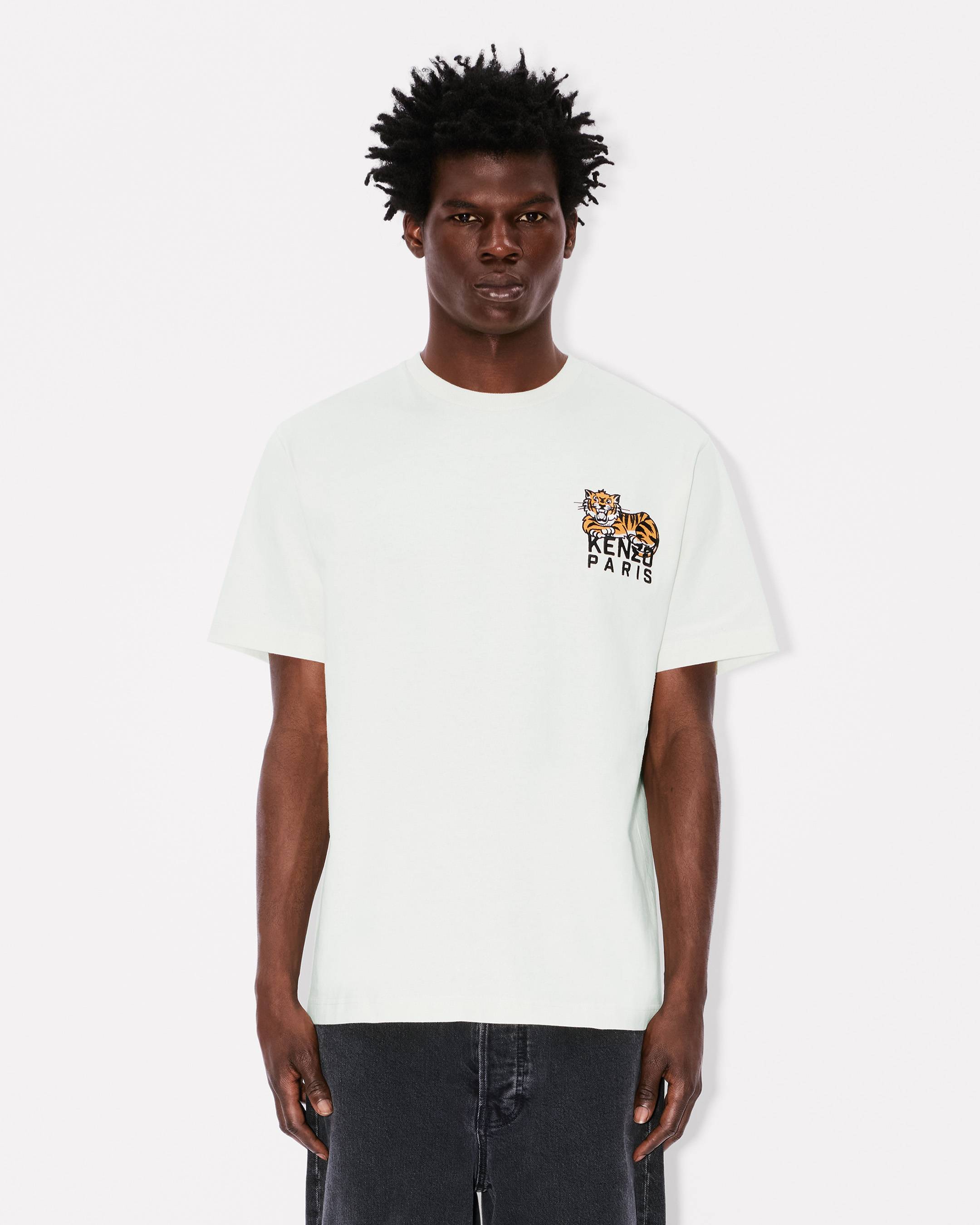 【関税&送料込】Kenzo Happy Tiger T-Shirt KENZO Happy Tiger' oversized T-shirt in cotton | Men's | KENZO
