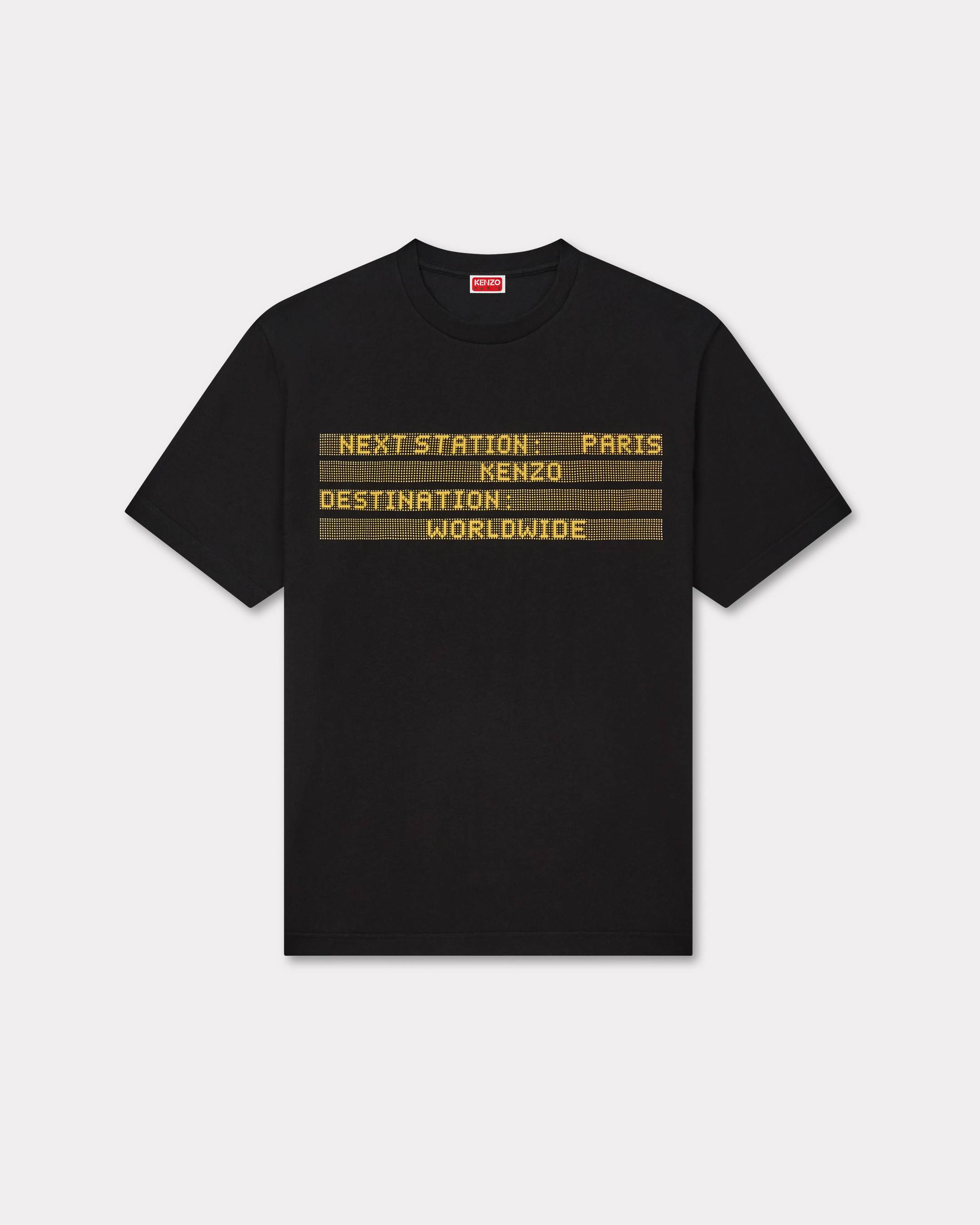 KENZO ' City' T-shirt , Man, Black, Size Xxl, Cotton
