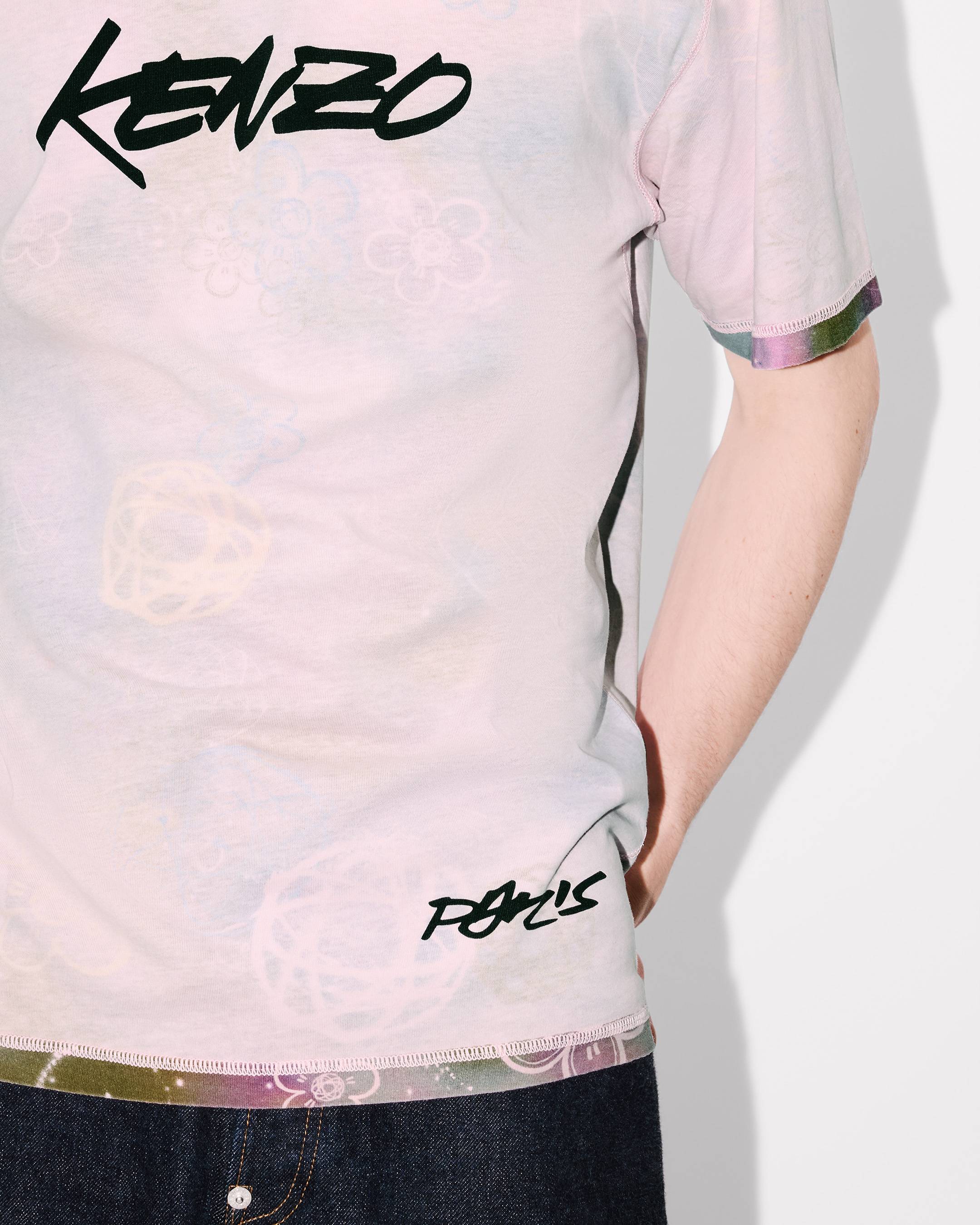 Wendbares „Kenzo x Futura 2000“-T-Shirt aus Baumwolle