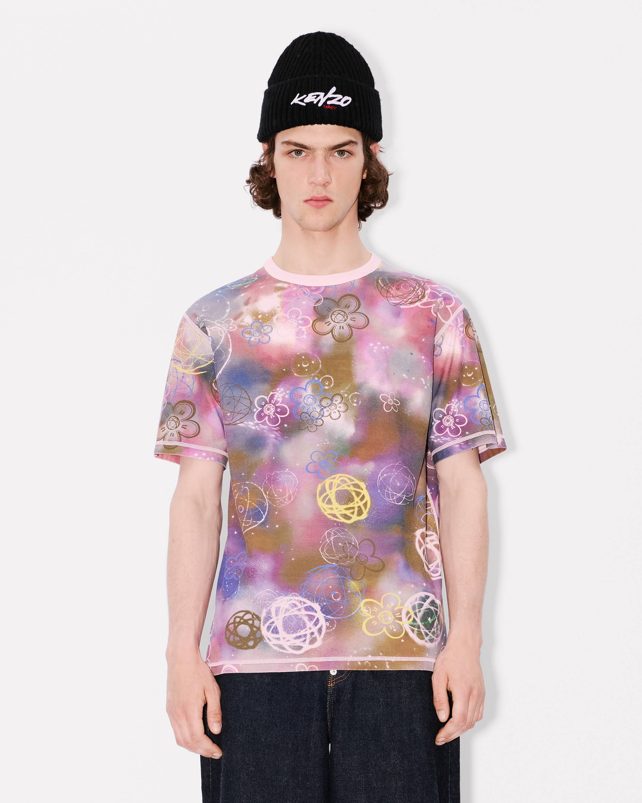 Wendbares „Kenzo x Futura 2000“-T-Shirt aus Baumwolle
