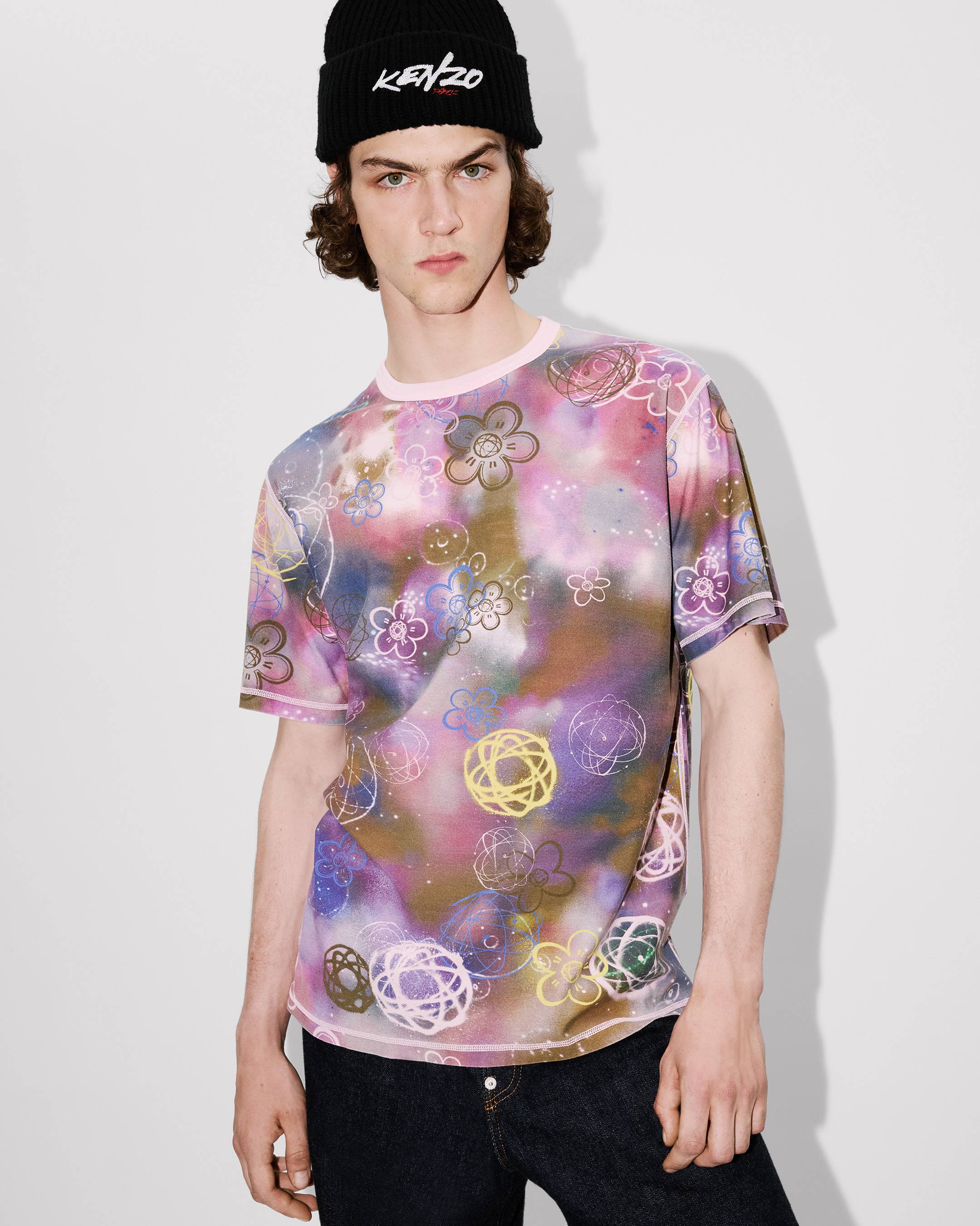 Wendbares „Kenzo x Futura 2000“-T-Shirt aus Baumwolle