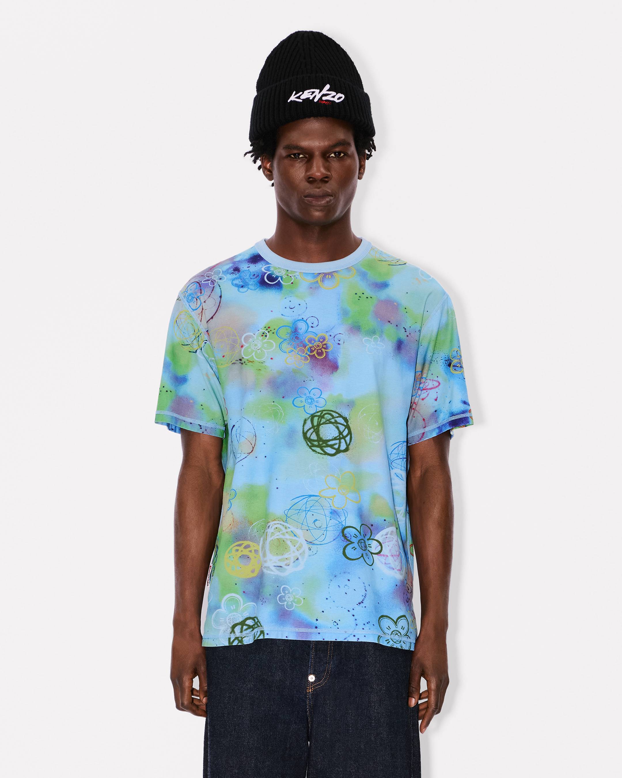 Wendbares „Kenzo x Futura 2000“-T-Shirt aus Baumwolle