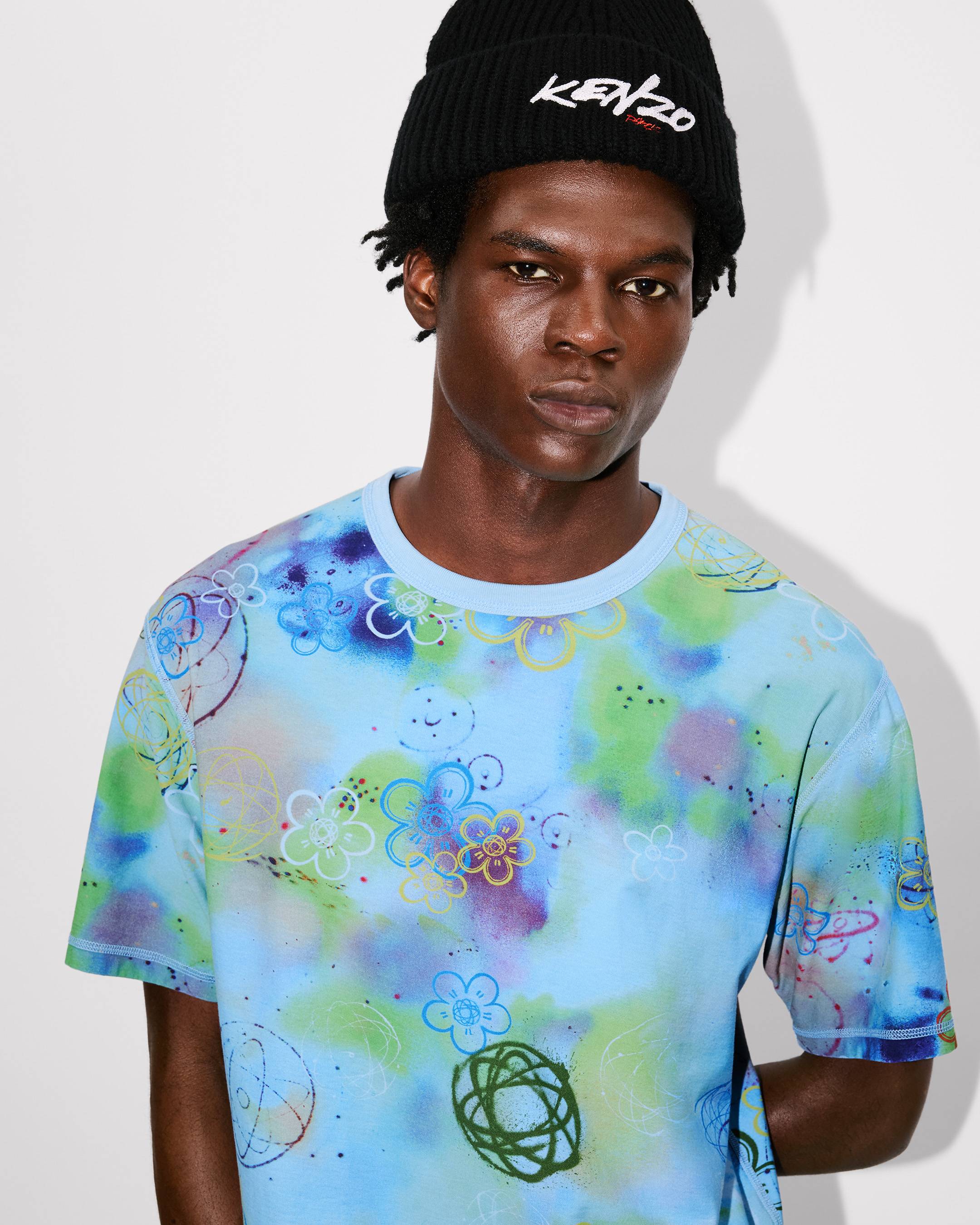 Wendbares „Kenzo x Futura 2000“-T-Shirt aus Baumwolle