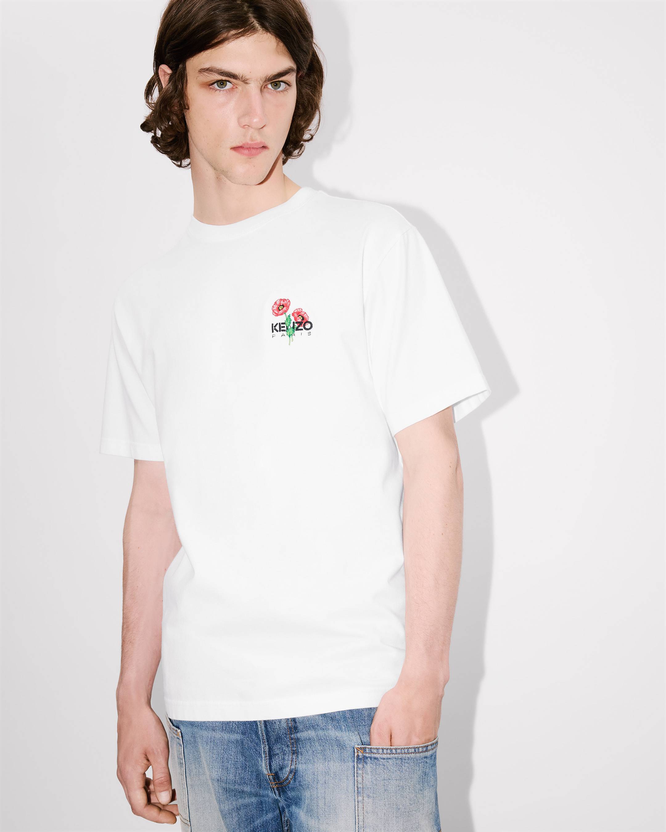 T-shirt brodé 'KENZO Archive Bouquet' en coton