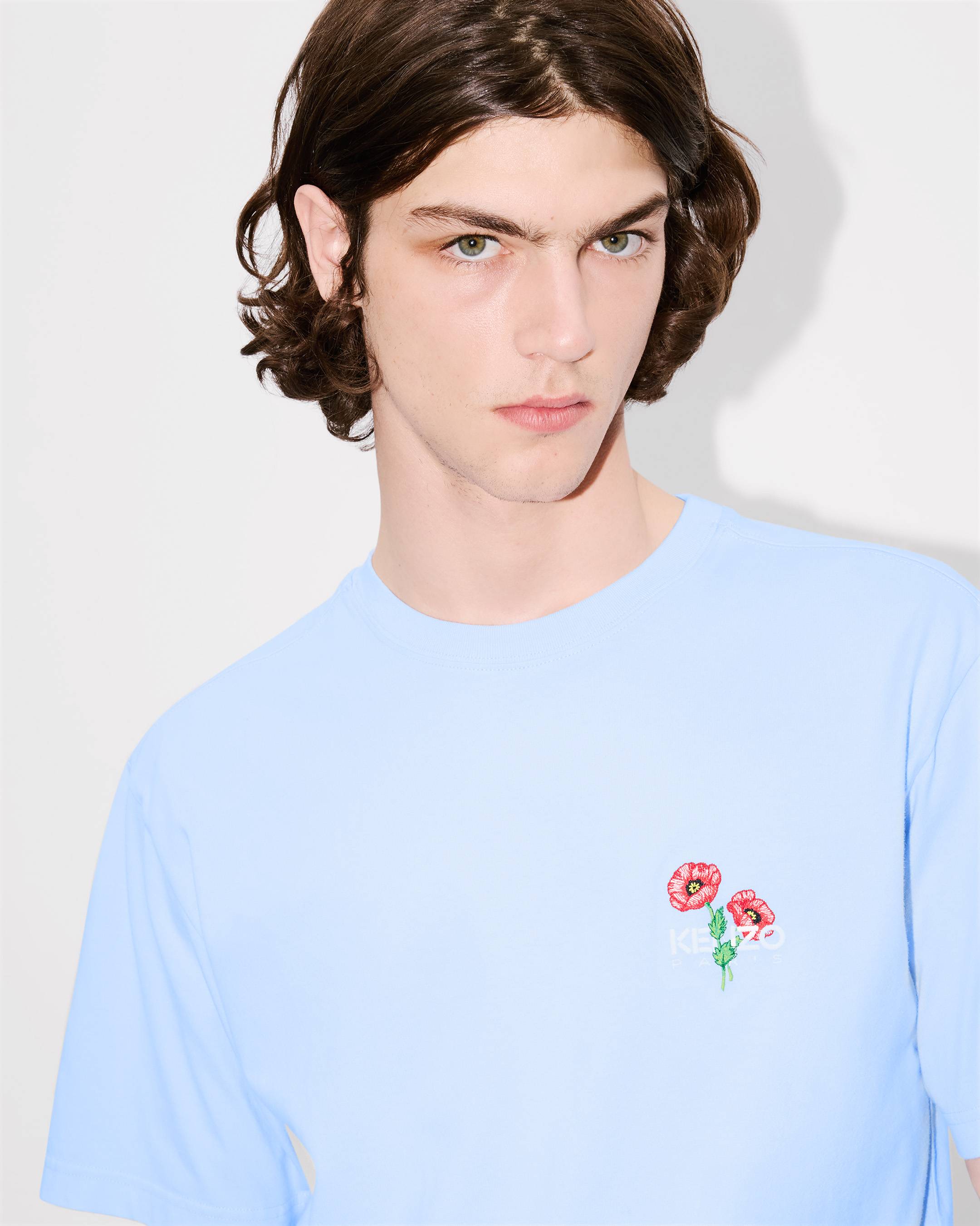 'KENZO Archive Bouquet' embroidered T-shirt in cotton