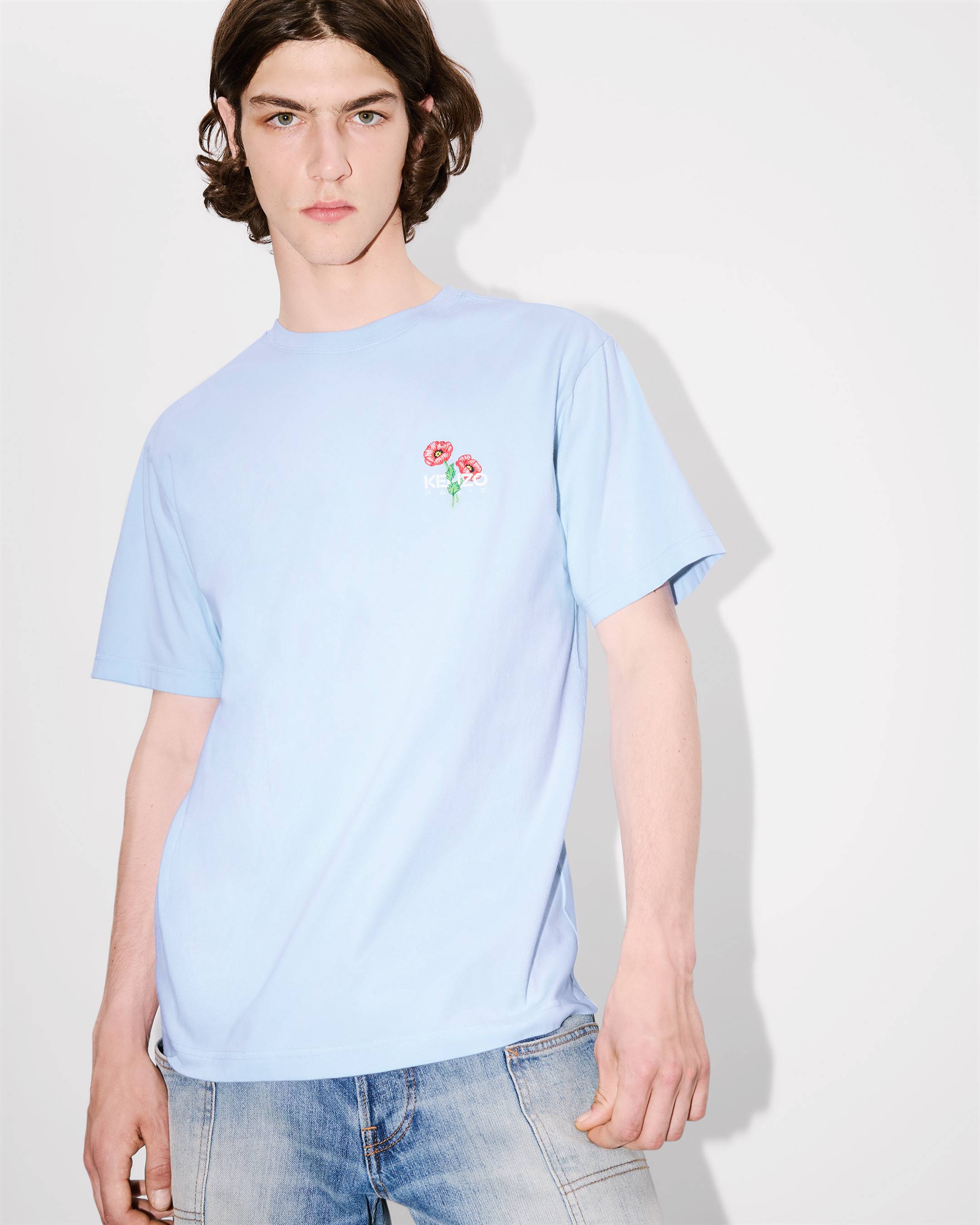'KENZO Archive Bouquet' embroidered T-shirt in cotton