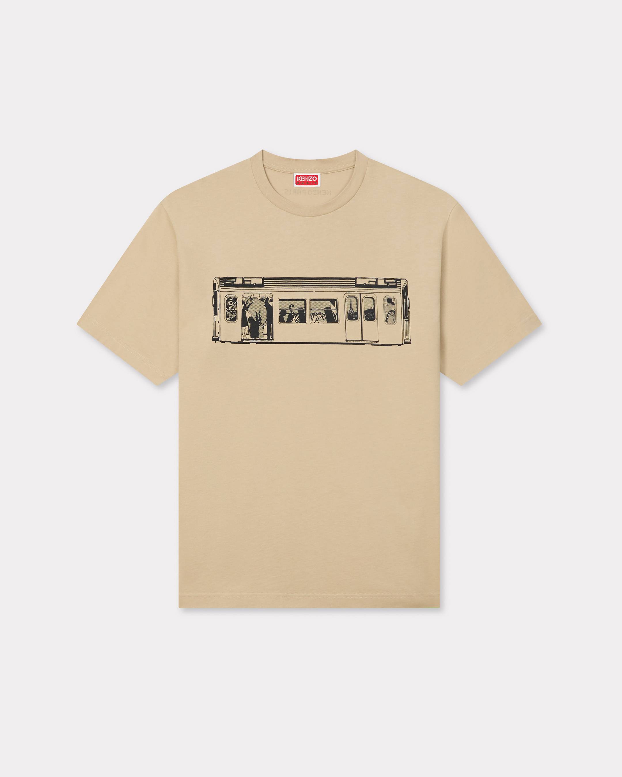 KENZO ' City' T-shirt , Man, Beige, Size Xxxl, Cotton