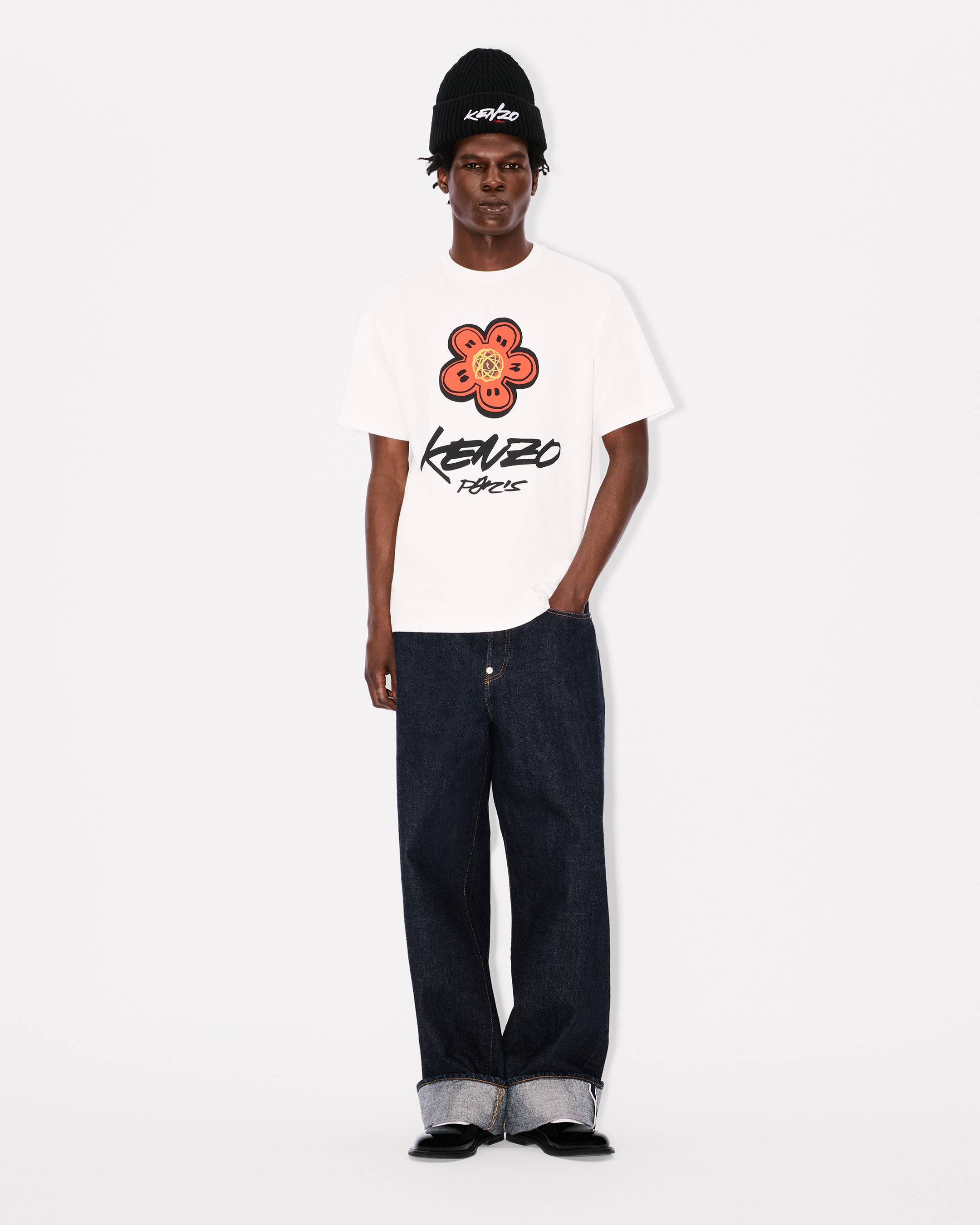 Tシャツ・カットソー KENZO TOP (FF65TS2654SG 02) Kenzo x Futura 2000' T-shirt in cotton | Men's | KENZO