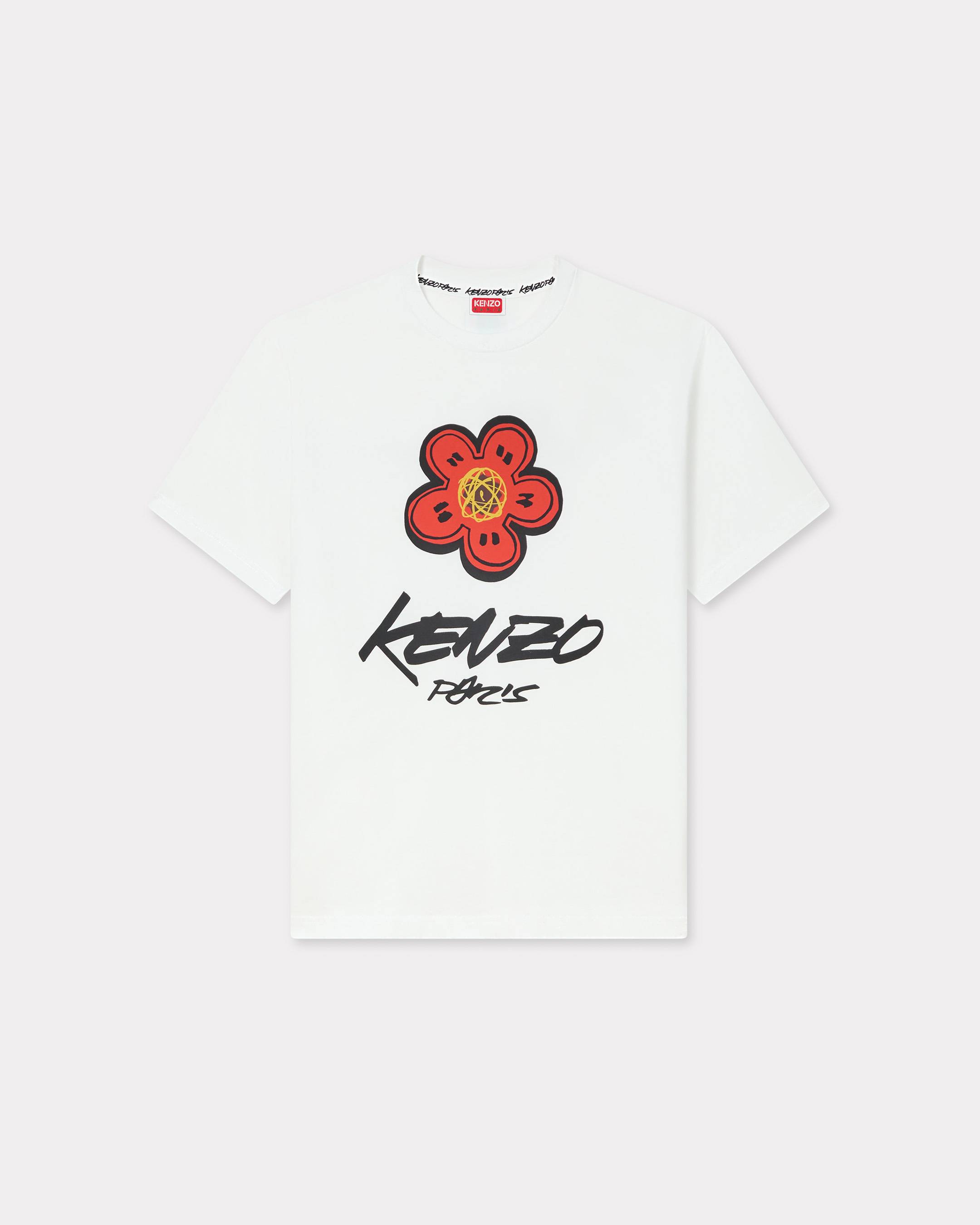 KENZO 'Kenzo x Futura 2000' T-shirt In Cotton Off White- Mens - Size Xxl