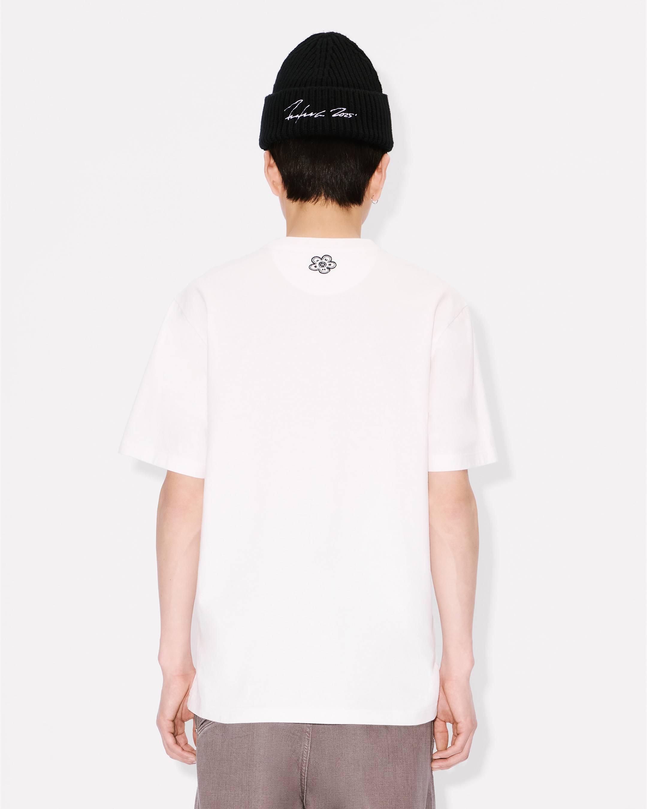 Kenzo x Futura 2000' エンブロイダリー コットン Tシャツ