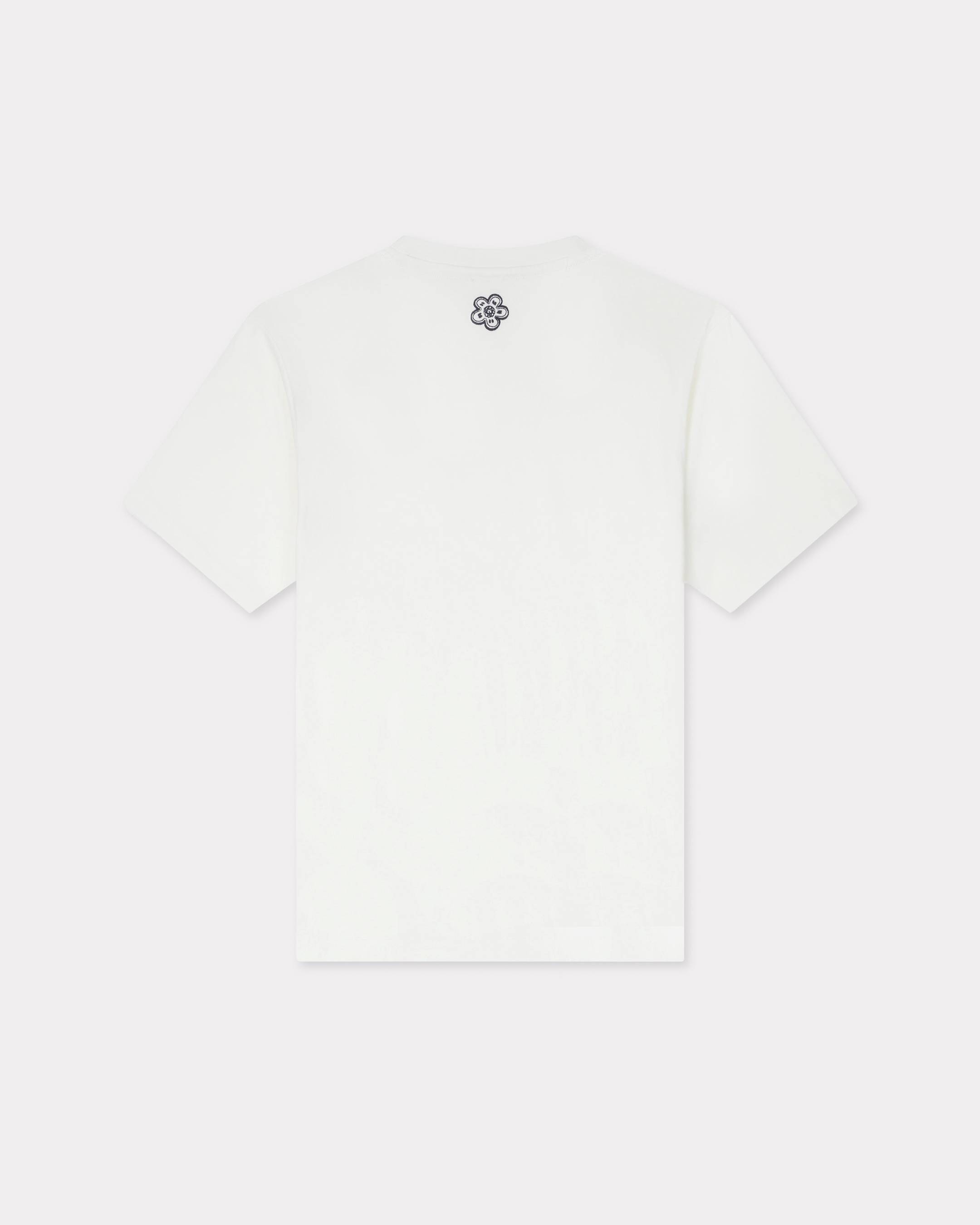 Kenzo x Futura 2000' エンブロイダリー コットン Tシャツ