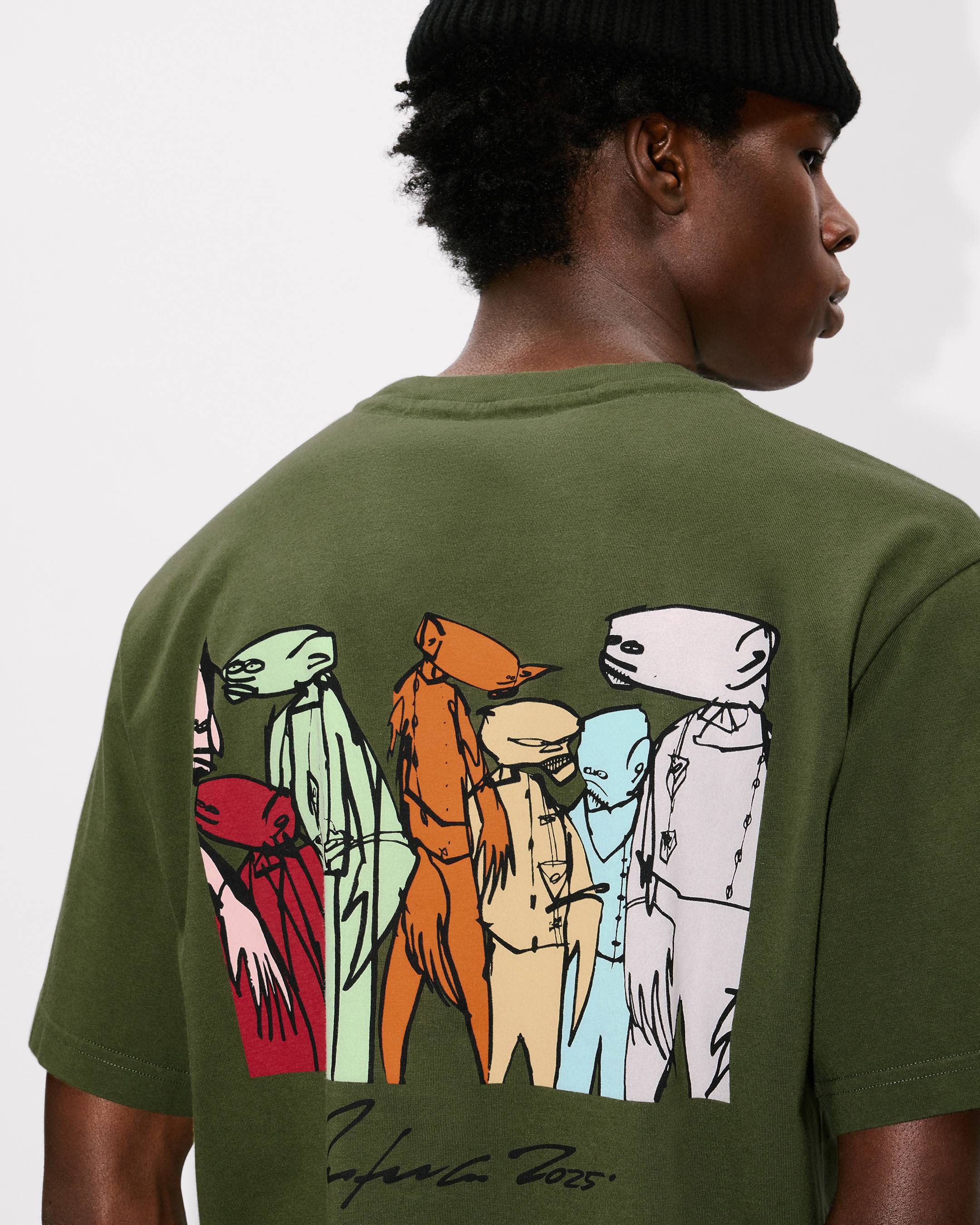 'Kenzo x Futura 2000' T-shirt cotton