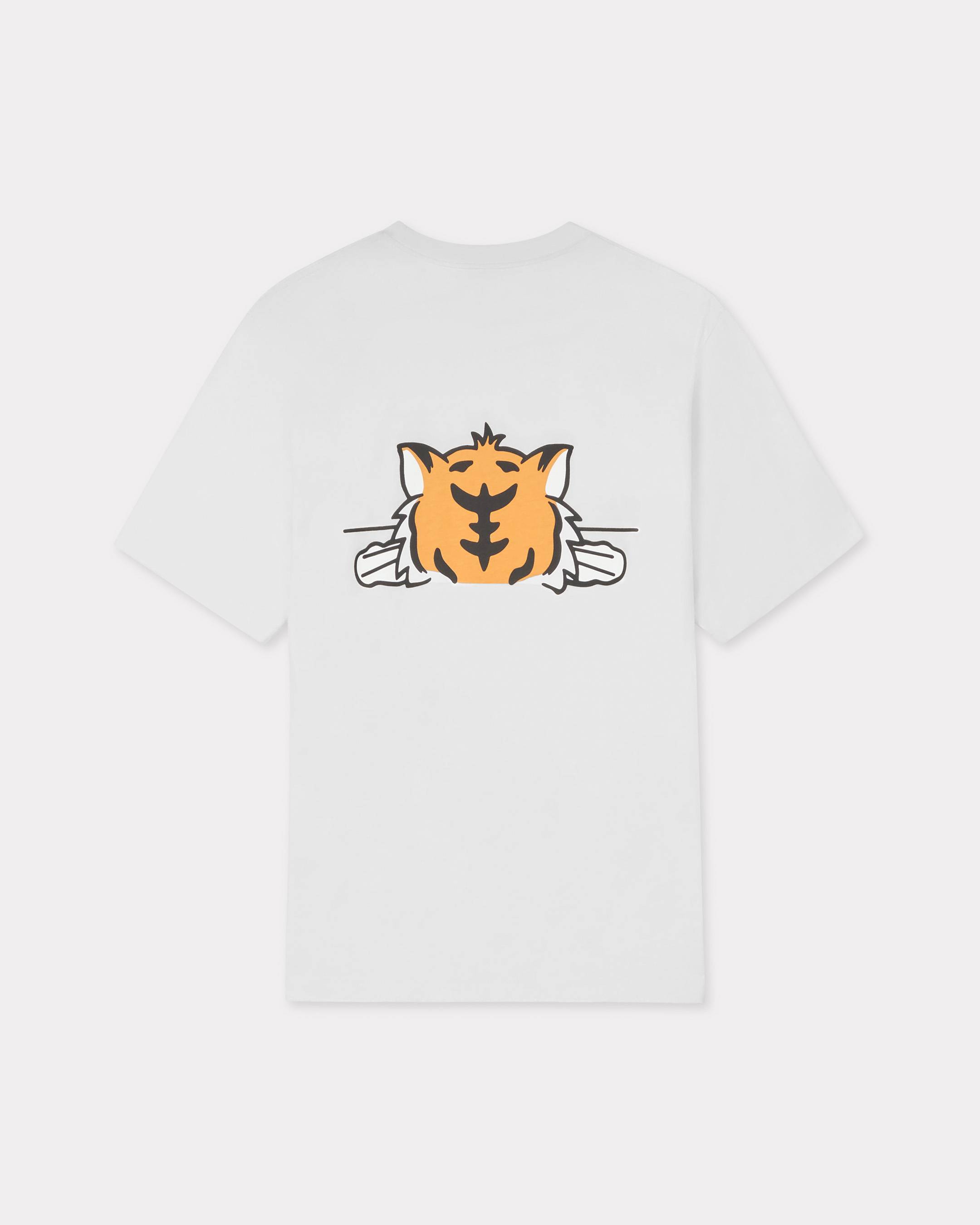 【関税&送料込】Kenzo T-Shirt Con Patch Happy Tiger KENZO Happy Tiger' oversized T-shirt in cotton | Men's | KENZO