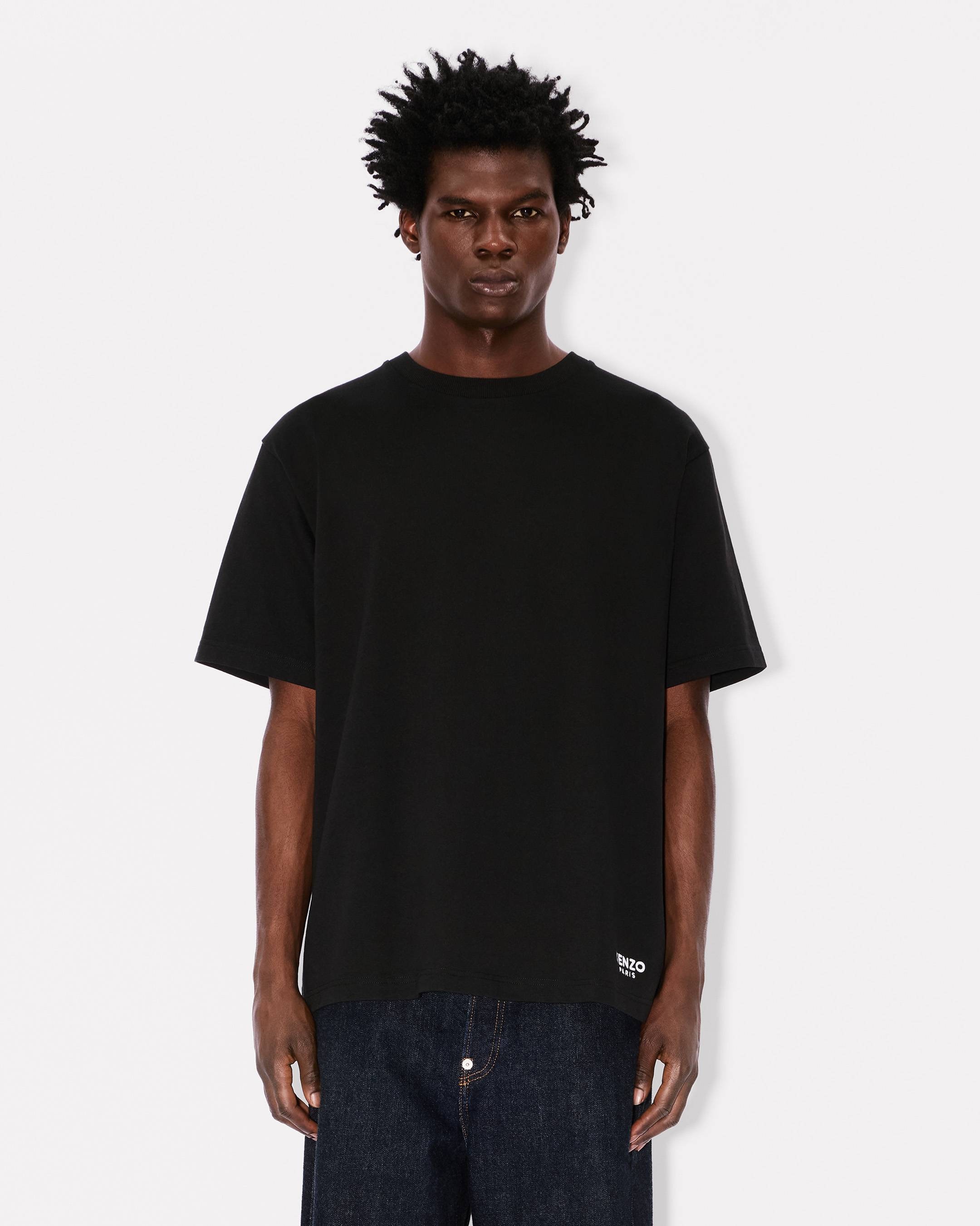 T-shirt brodé 'Boke Flower' en coton