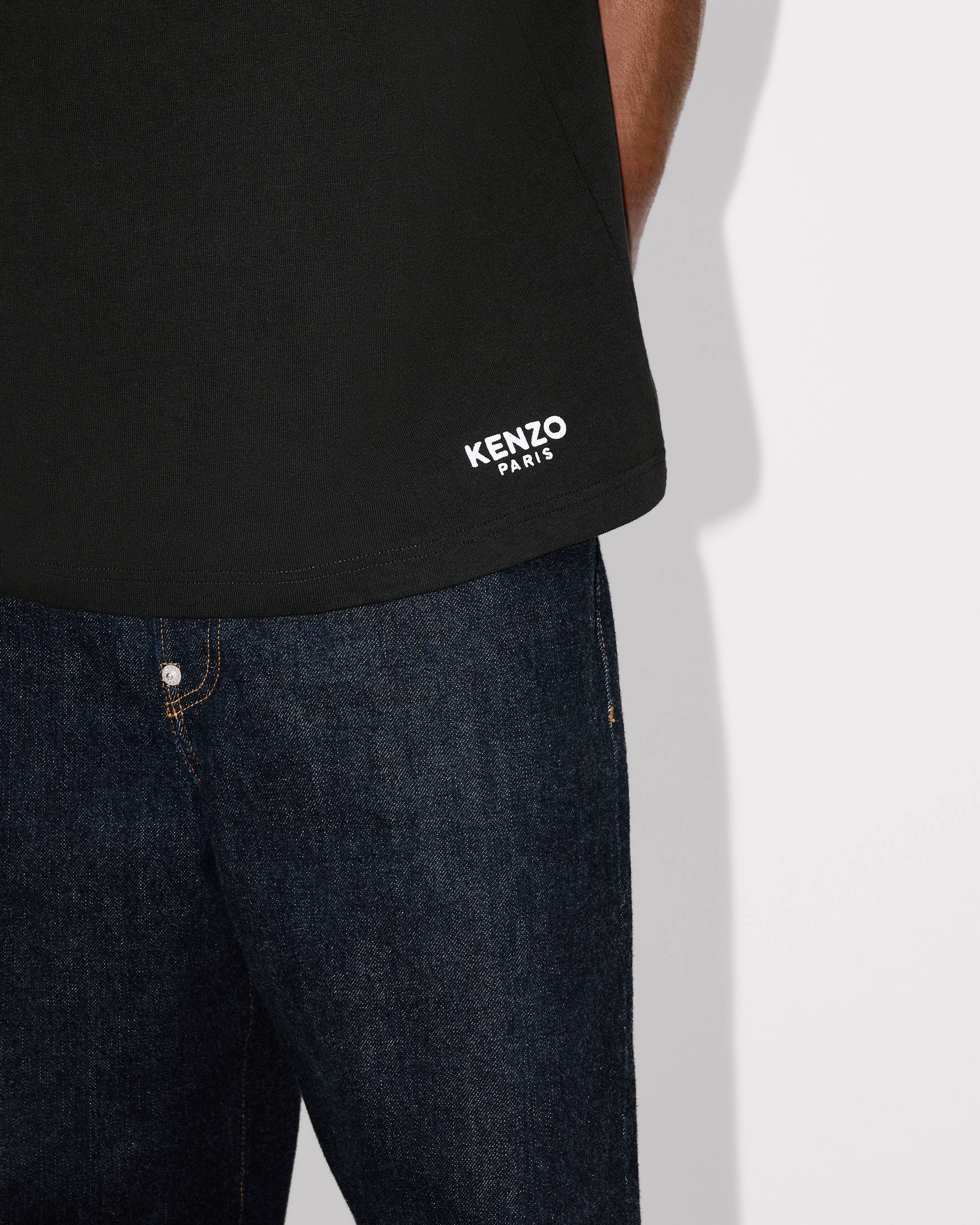 T-shirt brodé 'Boke Flower' en coton