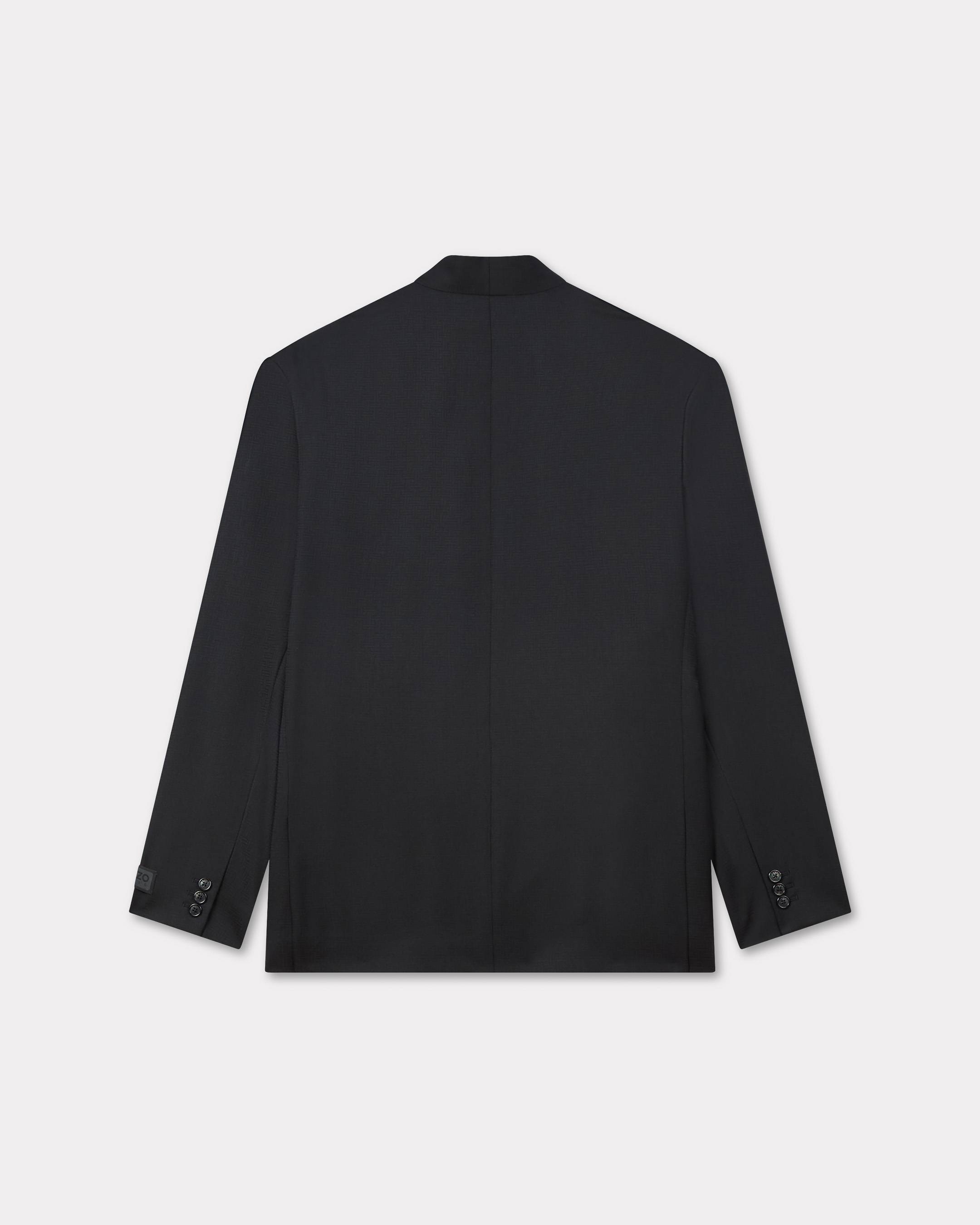 'KENZO Weave' kimono tailored jacket in wool jacquard