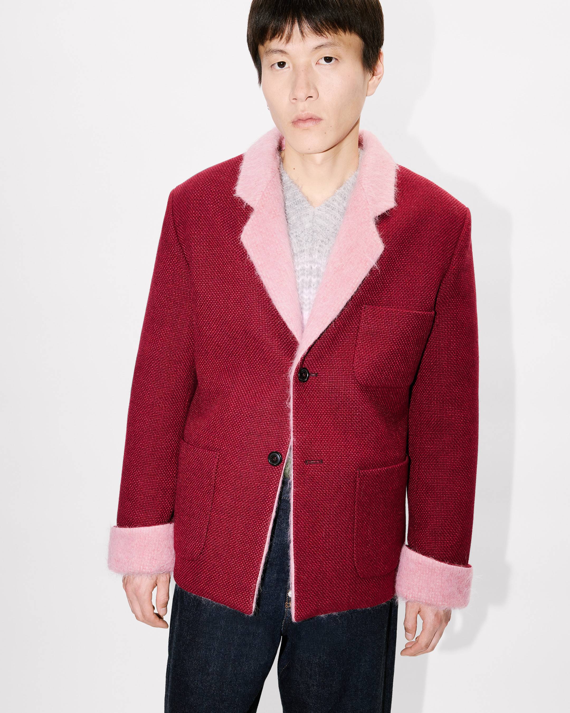 Reversible tailored jacket