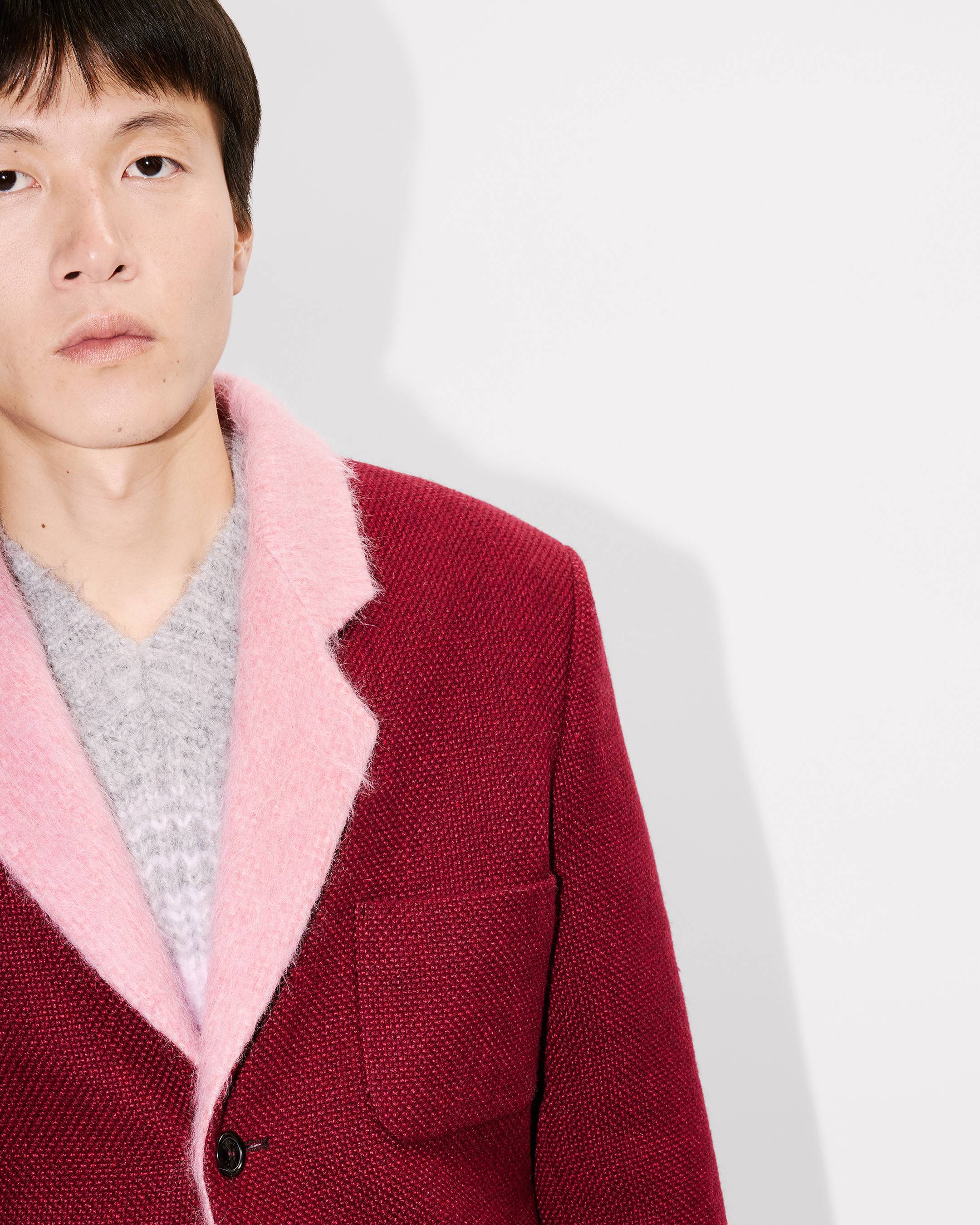 KENZO テーラードジャケット 赤 2025年最新】Kenzo レディース テーラードジャケットの人気アイテム