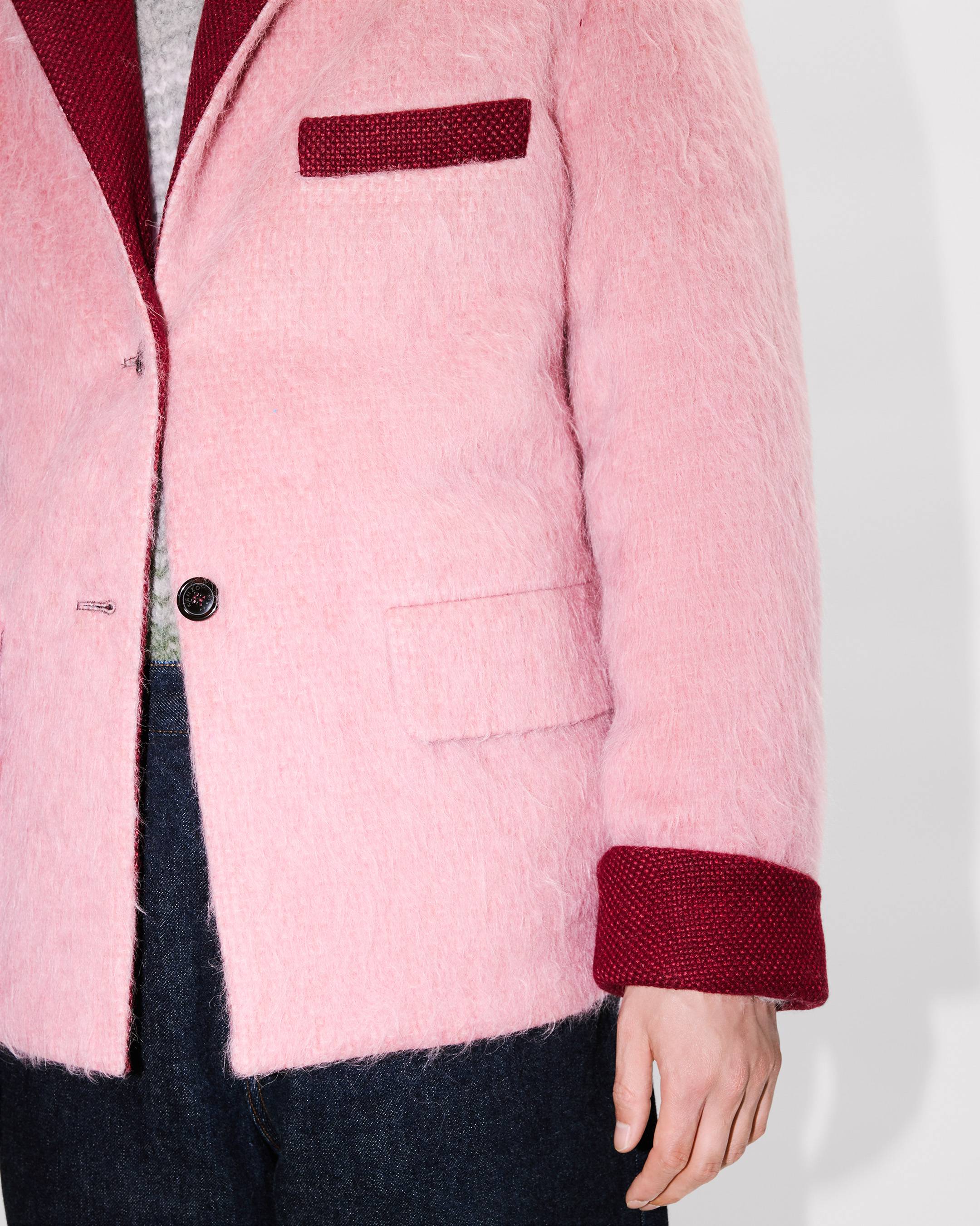 超美品❤レリアン×伊ゼニア生地 チーフ付 テーラードジャケット 濃ピンク 9号 リバーシブル テーラード ジャケット | メンズ | KENZO