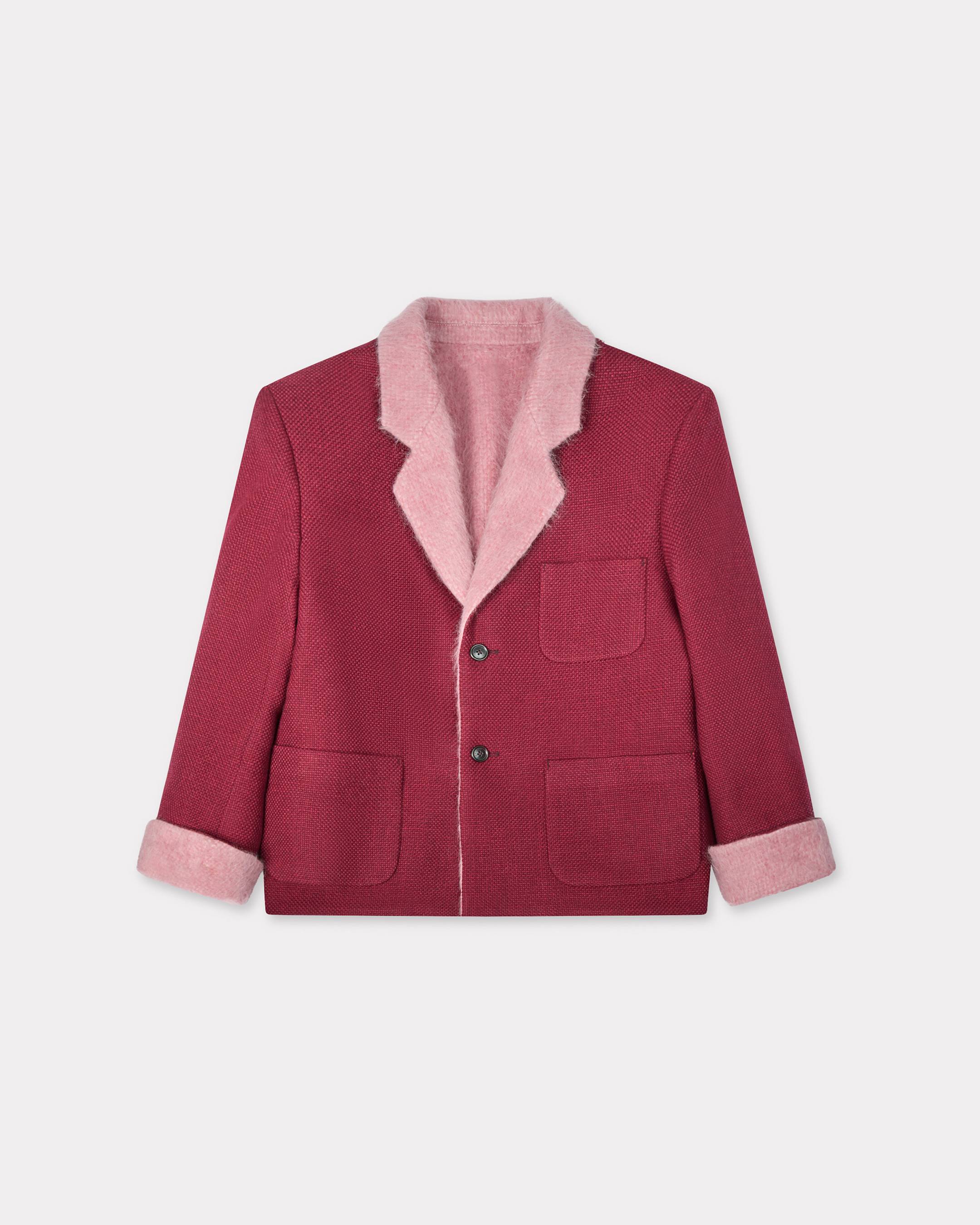 KENZO Reversible Tailored Jacket, Grenat, - Mens, 50