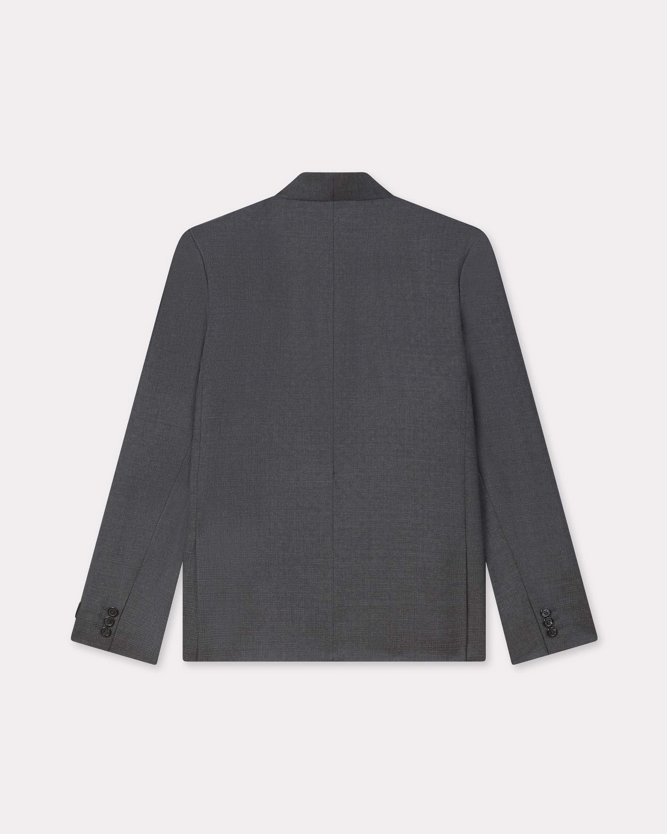 KENZO Weave' adjusted tailored kimono jacket in wool