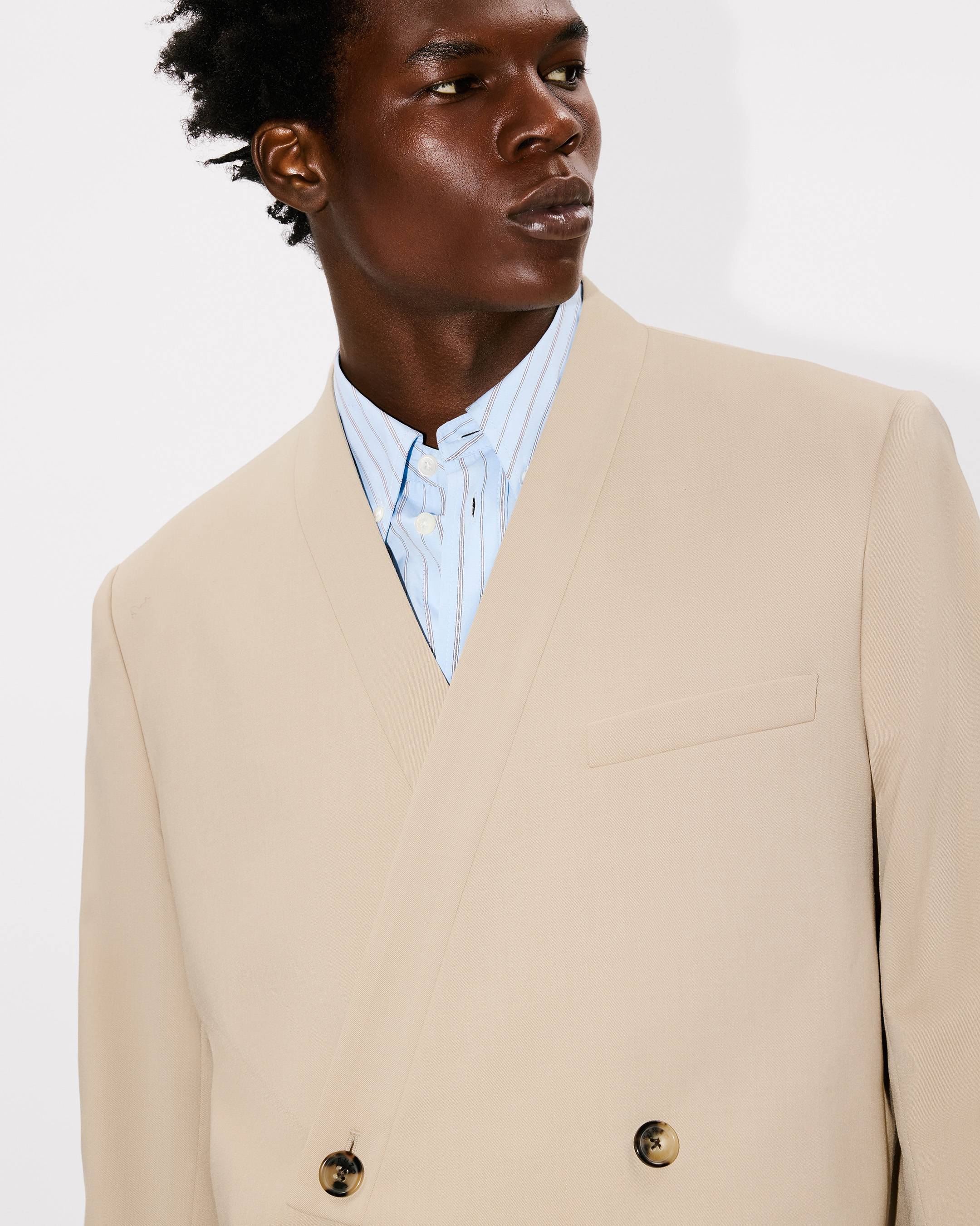 Adjusted kimono tailored jacket