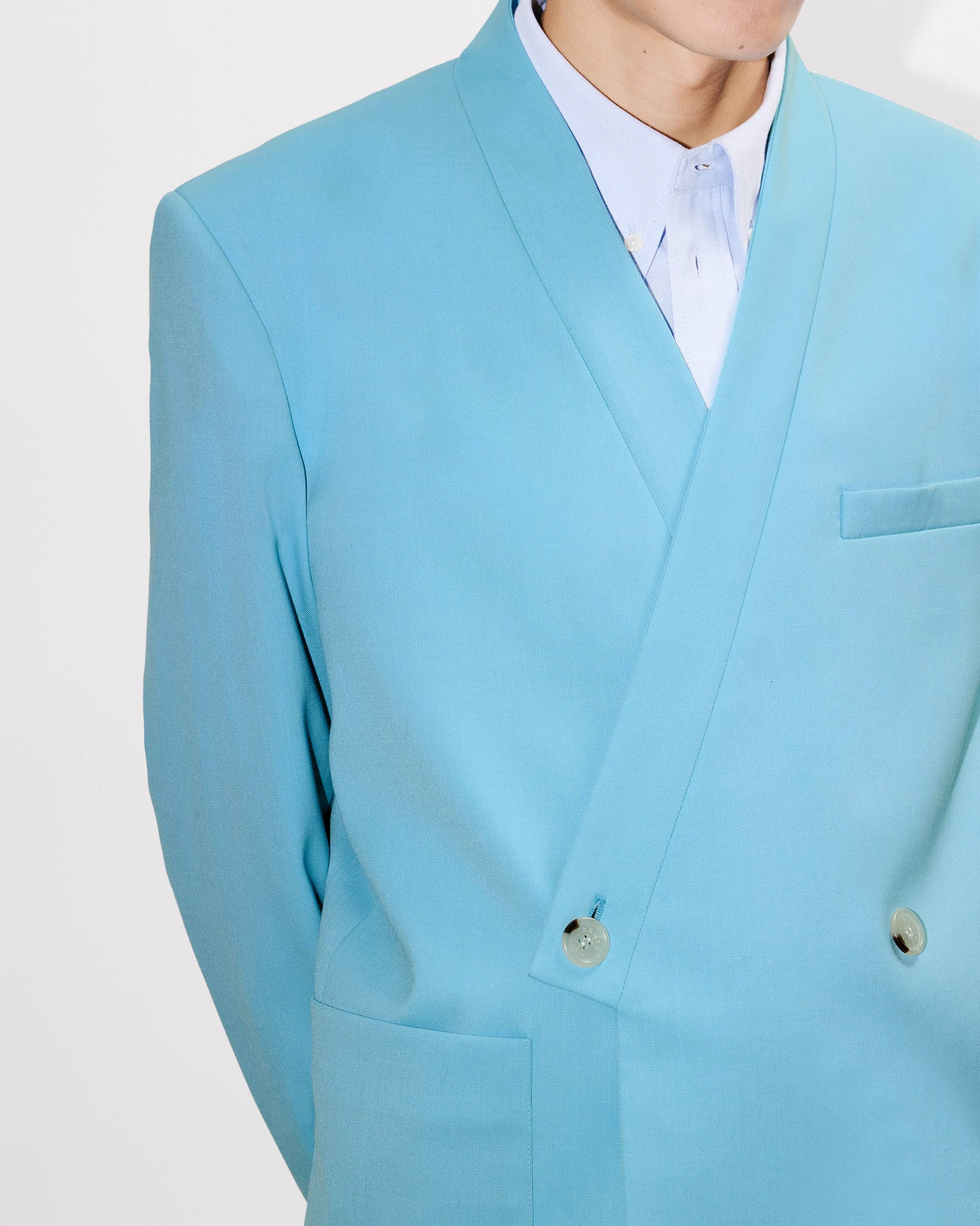 Adjusted kimono tailored jacket