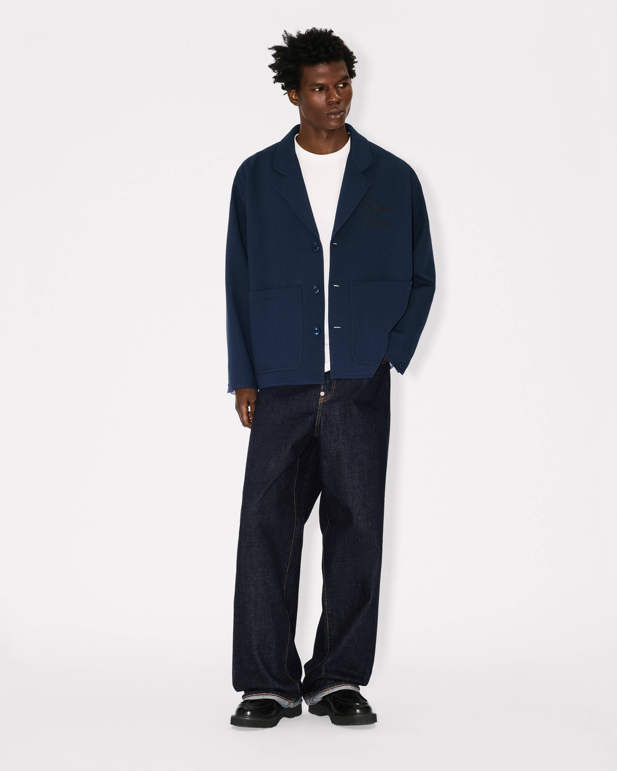 Embroidered workwear jacket