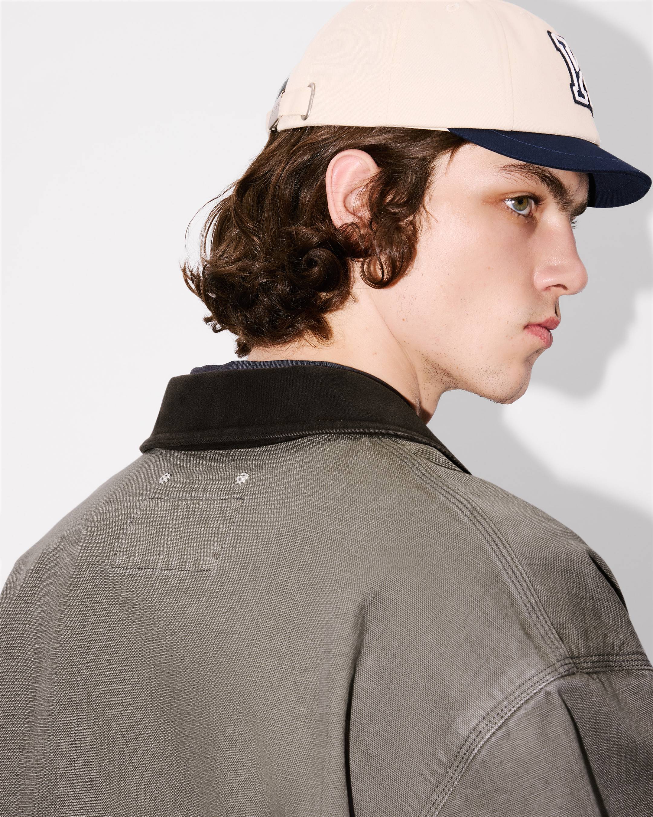 'KENZO Paris Chainstitch' workwear jacket in washed cotton