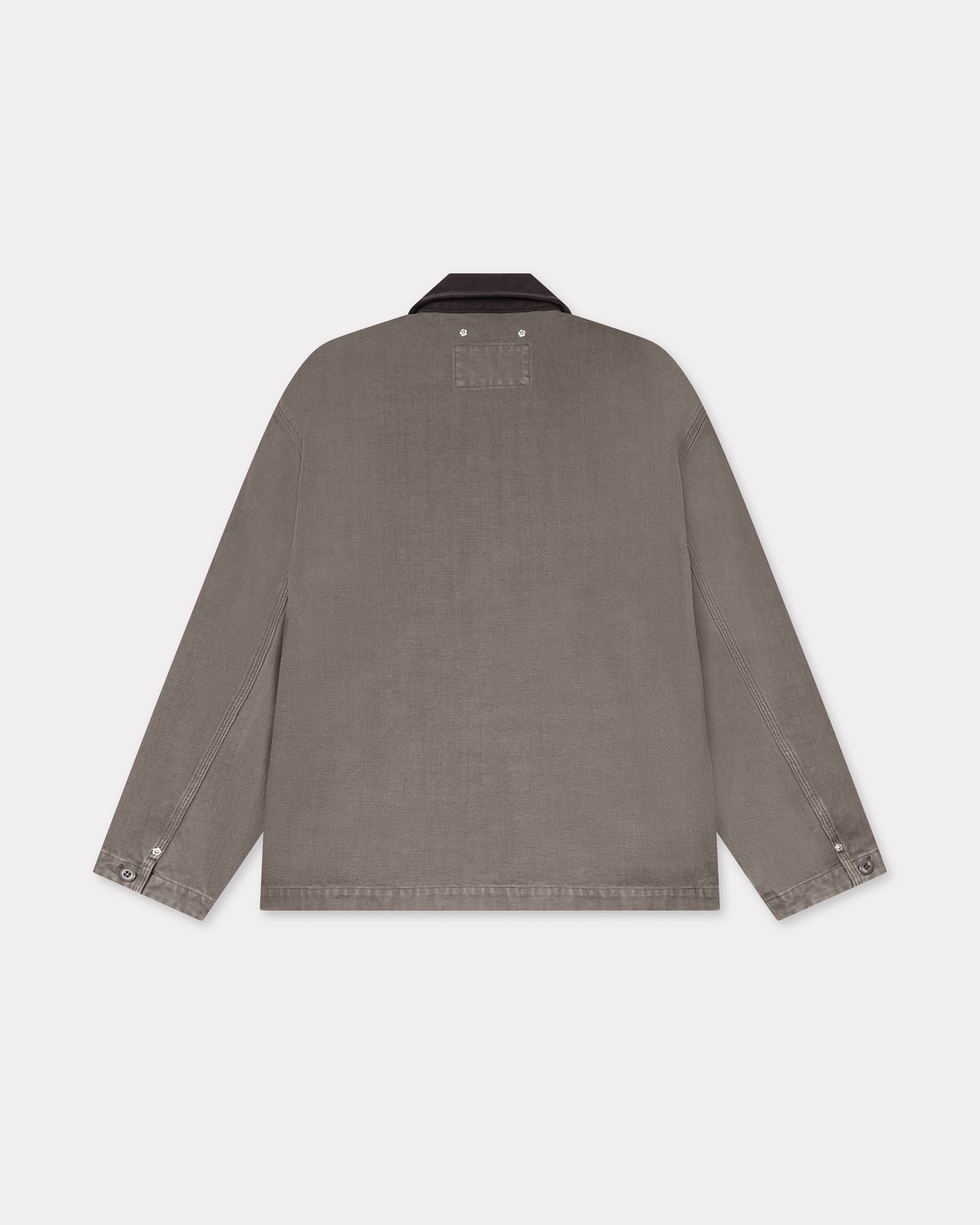 'KENZO Paris Chainstitch' workwear jacket in washed cotton