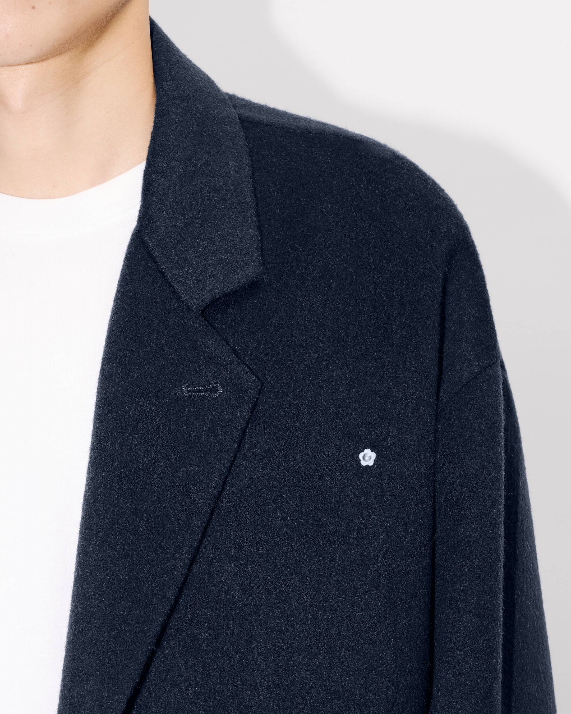Workwear jacket in wool alpaca