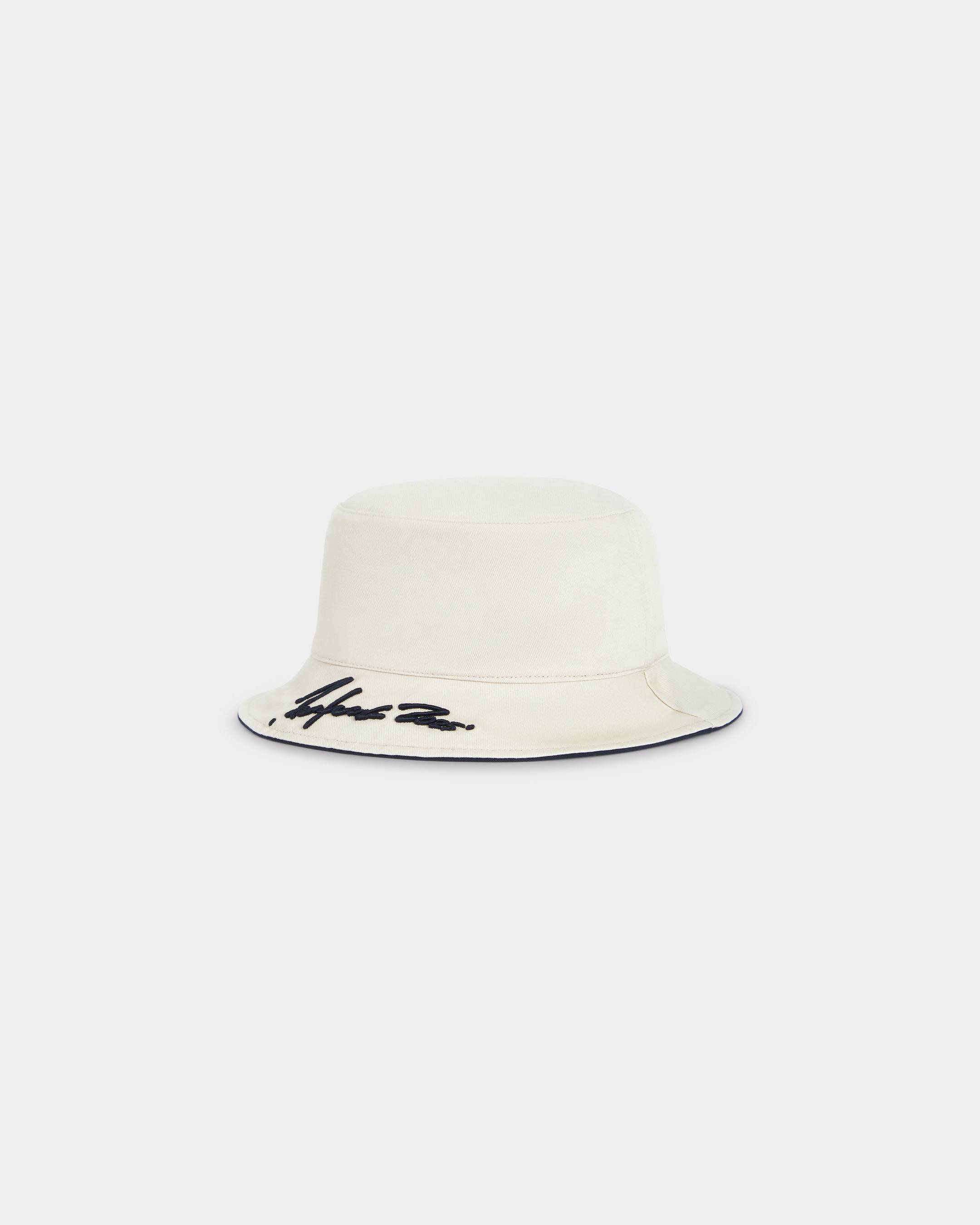 'Kenzo x Futura 2000' embroidered reversible bucket hat in cotton
