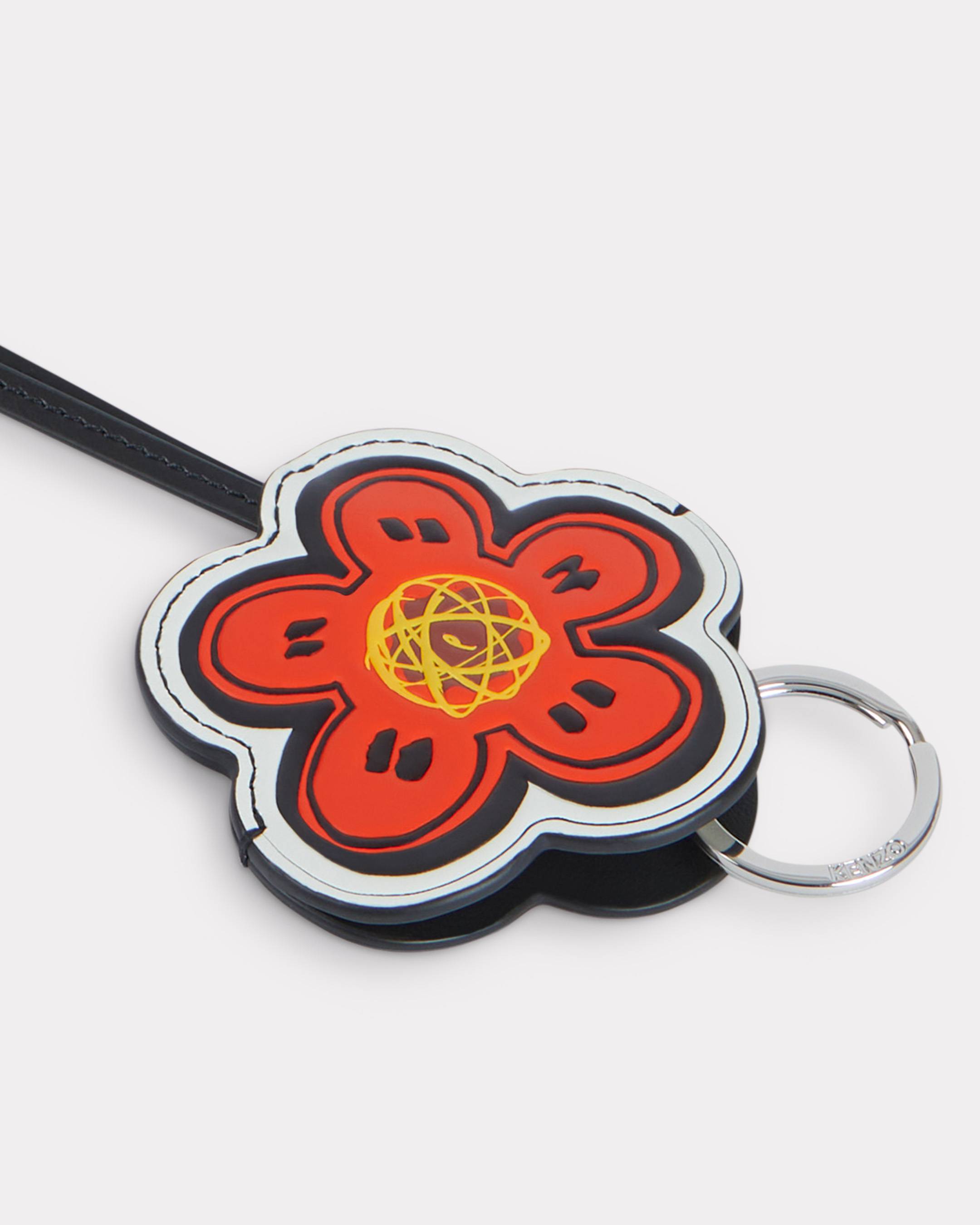 'Kenzo x Futura 2000' key holder in leather