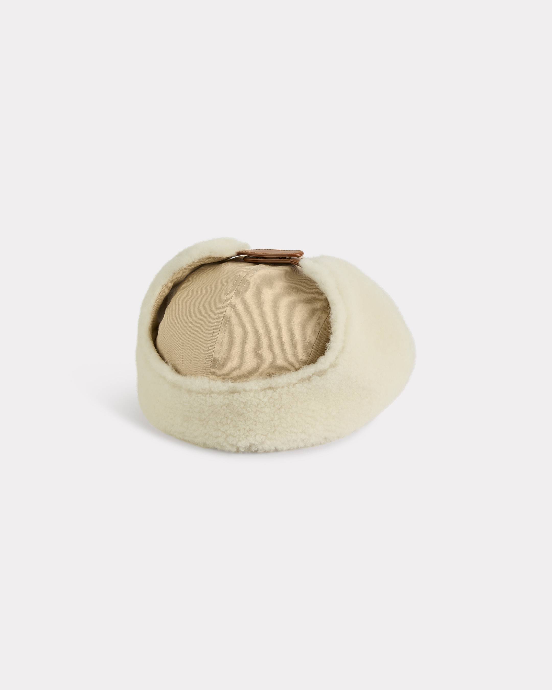 Hunting hat in shearling