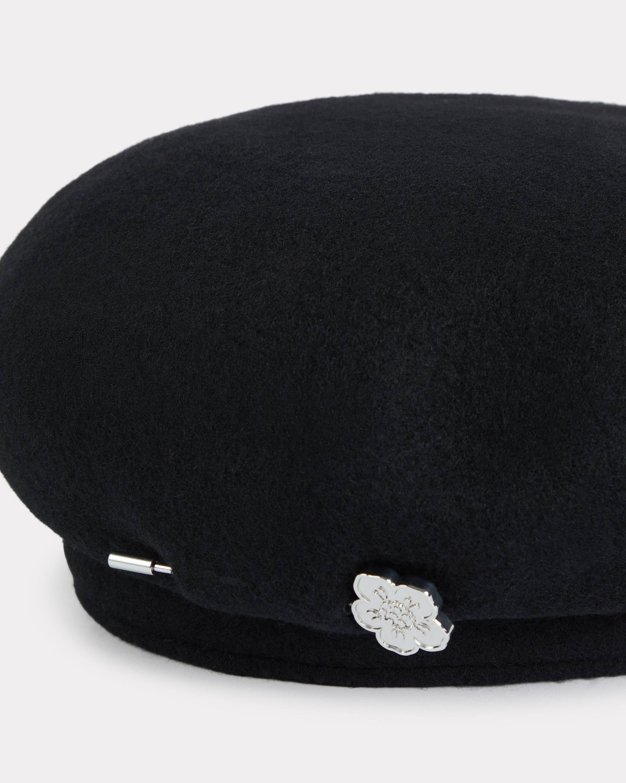 'Boke Flower' beret in wool