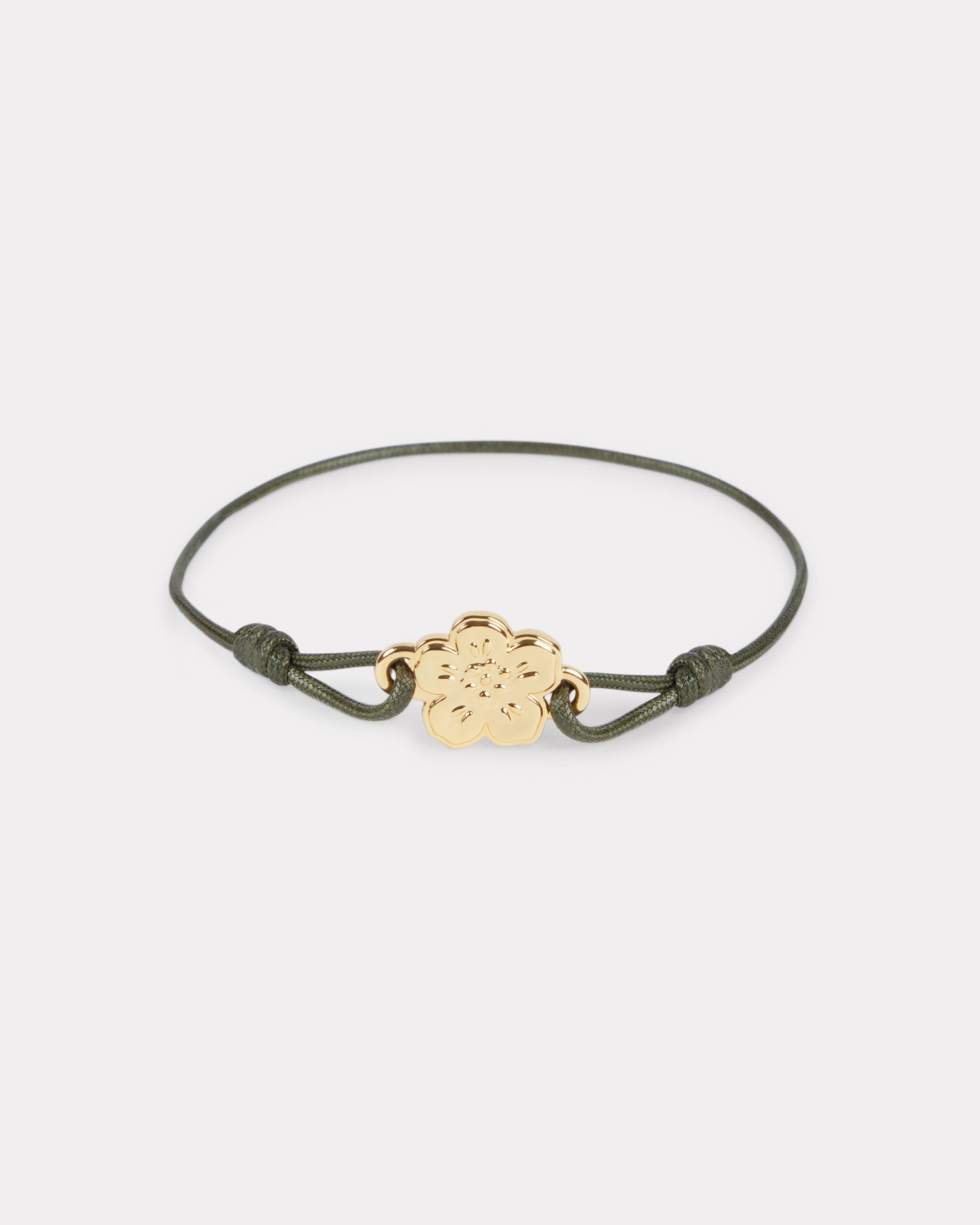 KENZO 'Boke Flower' Bracelet, Woman, Khaki, Size One, Polyester