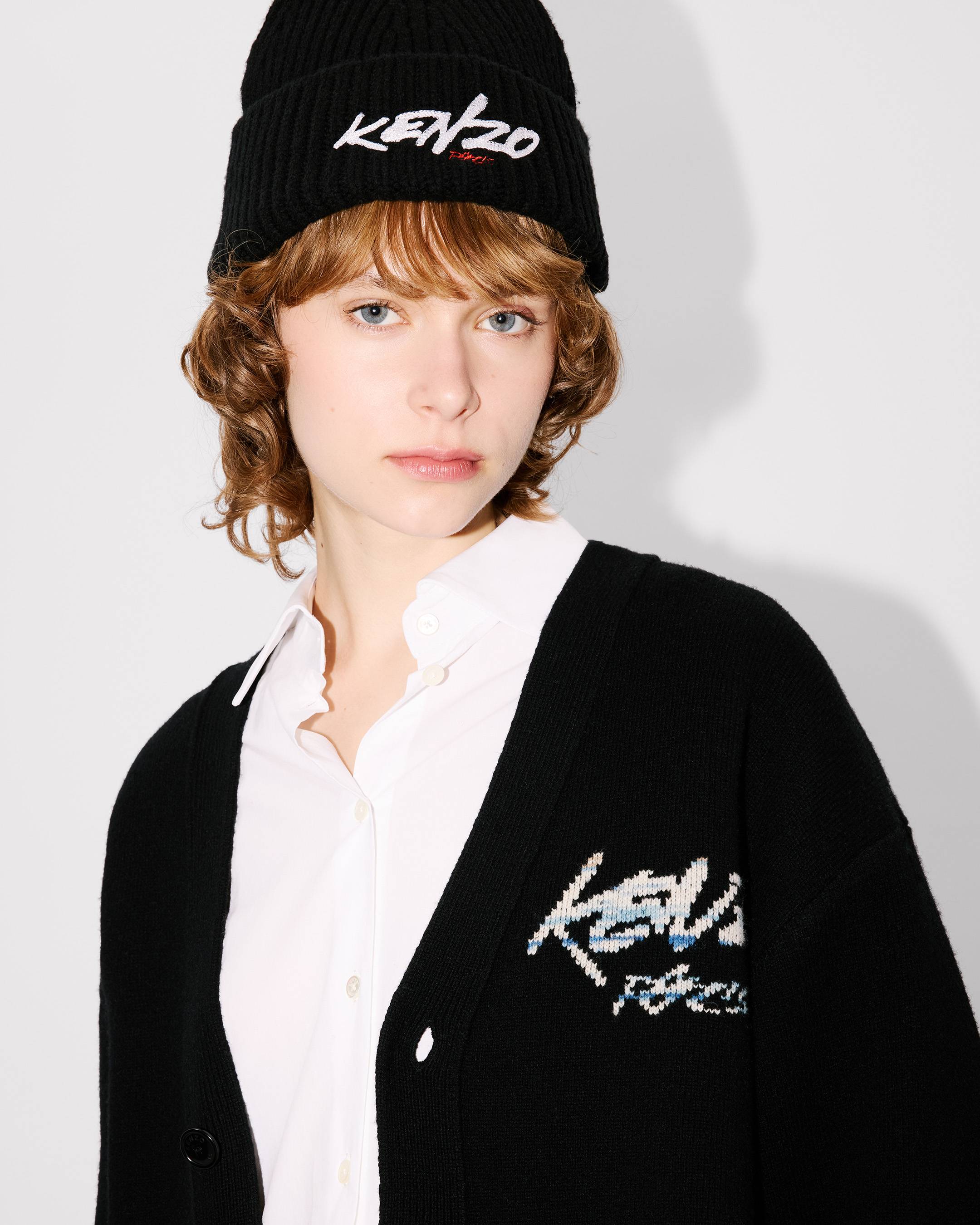'Kenzo x Futura 2000' genderless cardigan in wool
