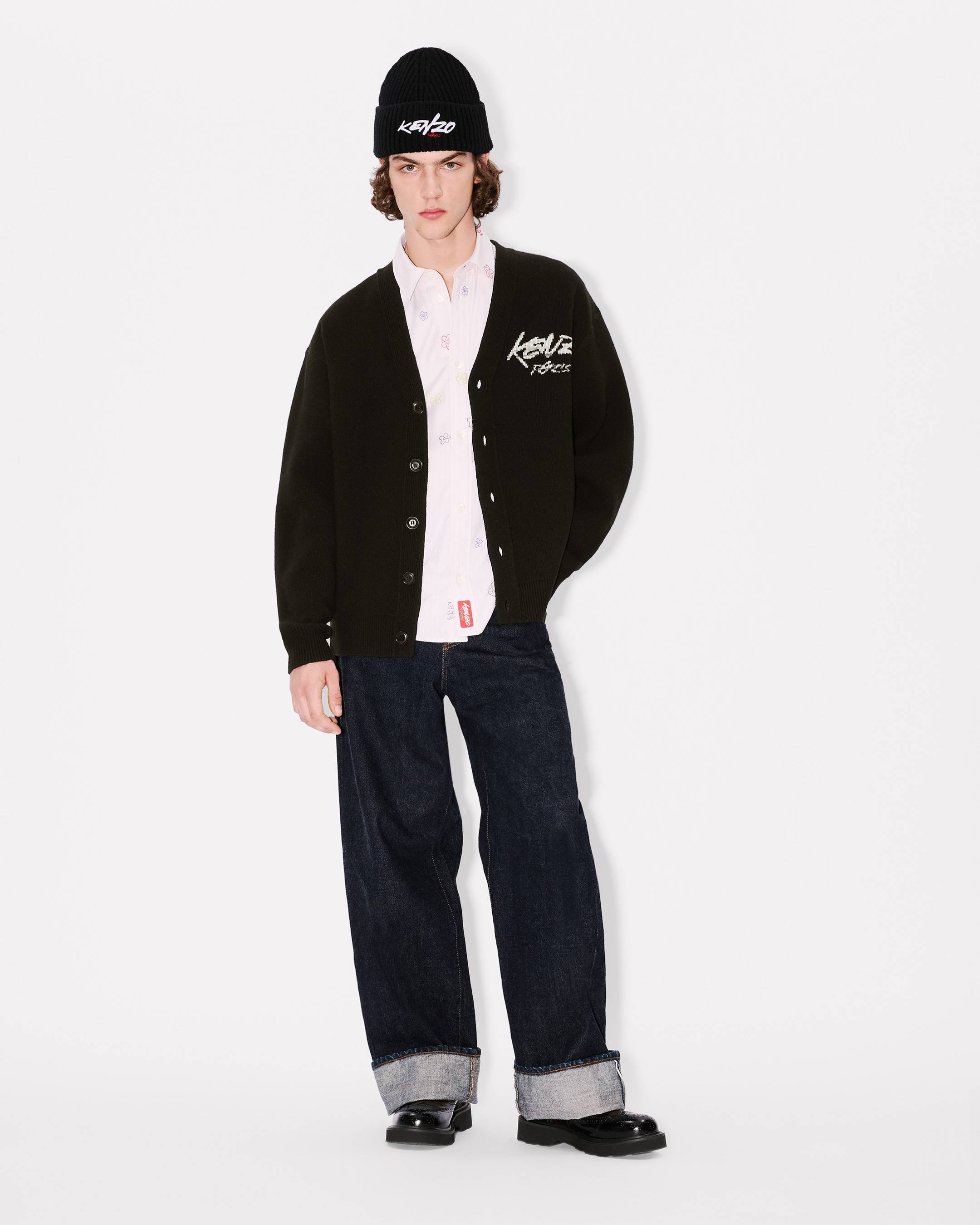 'Kenzo x Futura 2000' genderless cardigan in wool