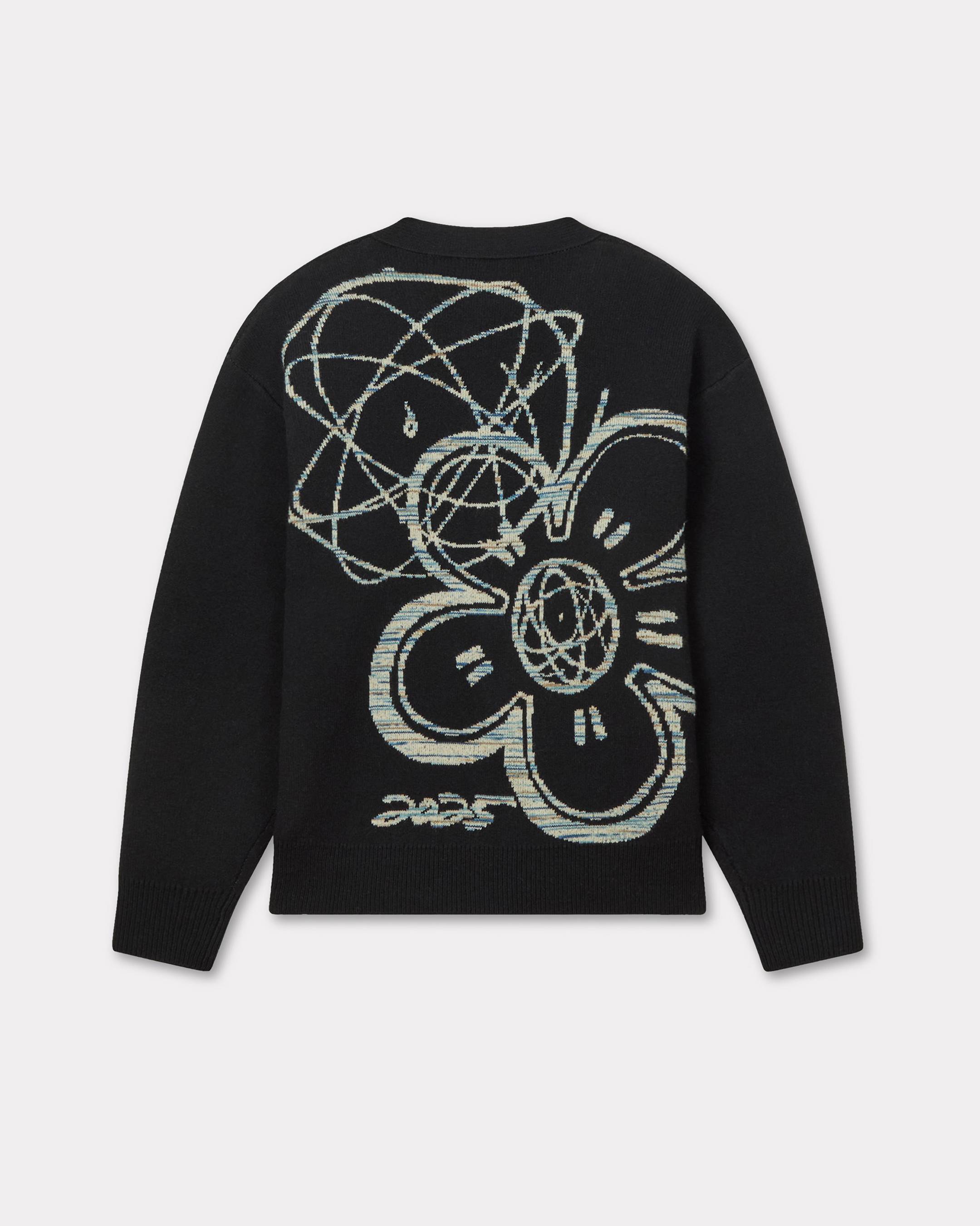 'Kenzo x Futura 2000' genderless cardigan in wool
